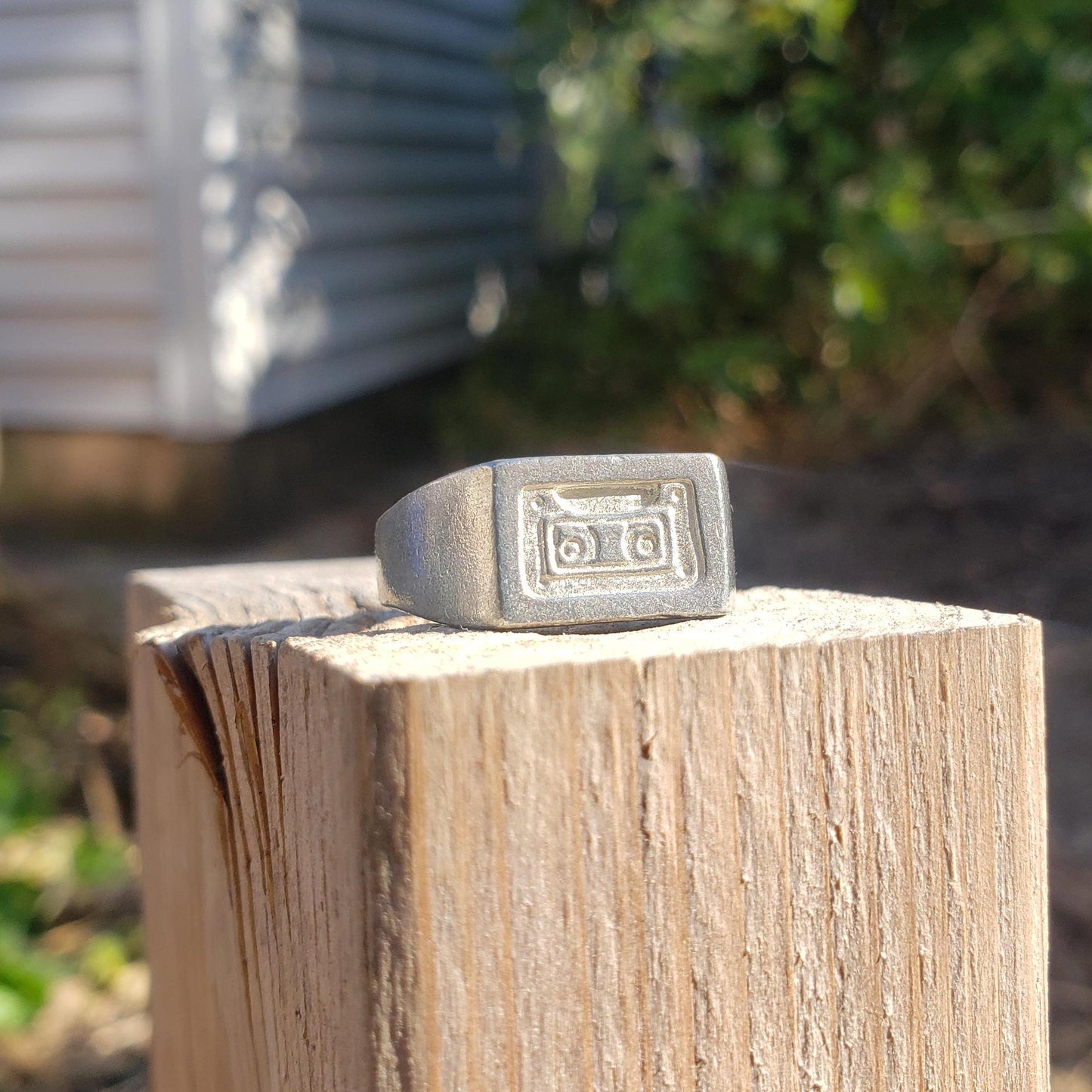 Casette wax seal signet ring