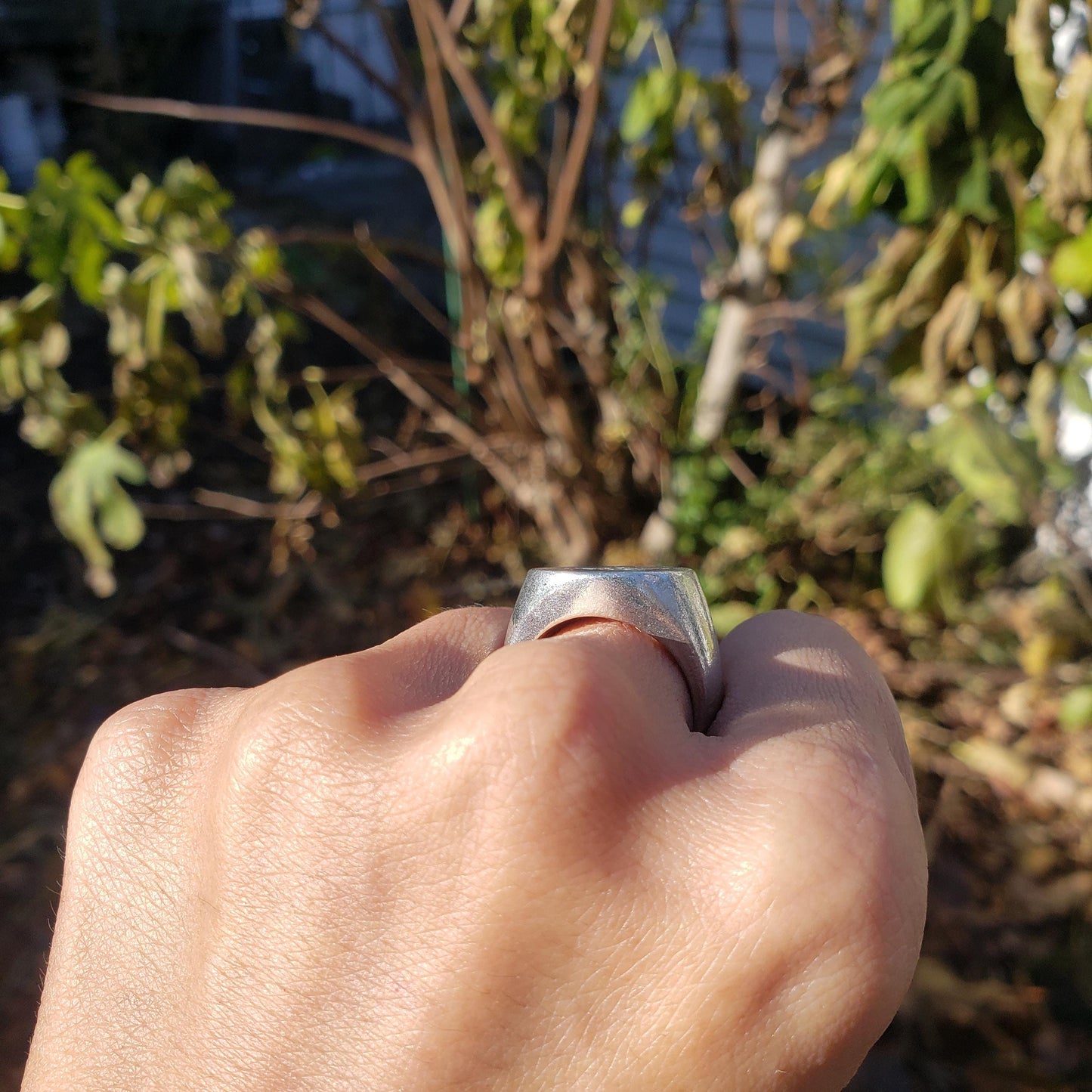 Crossbow wax seal signet ring