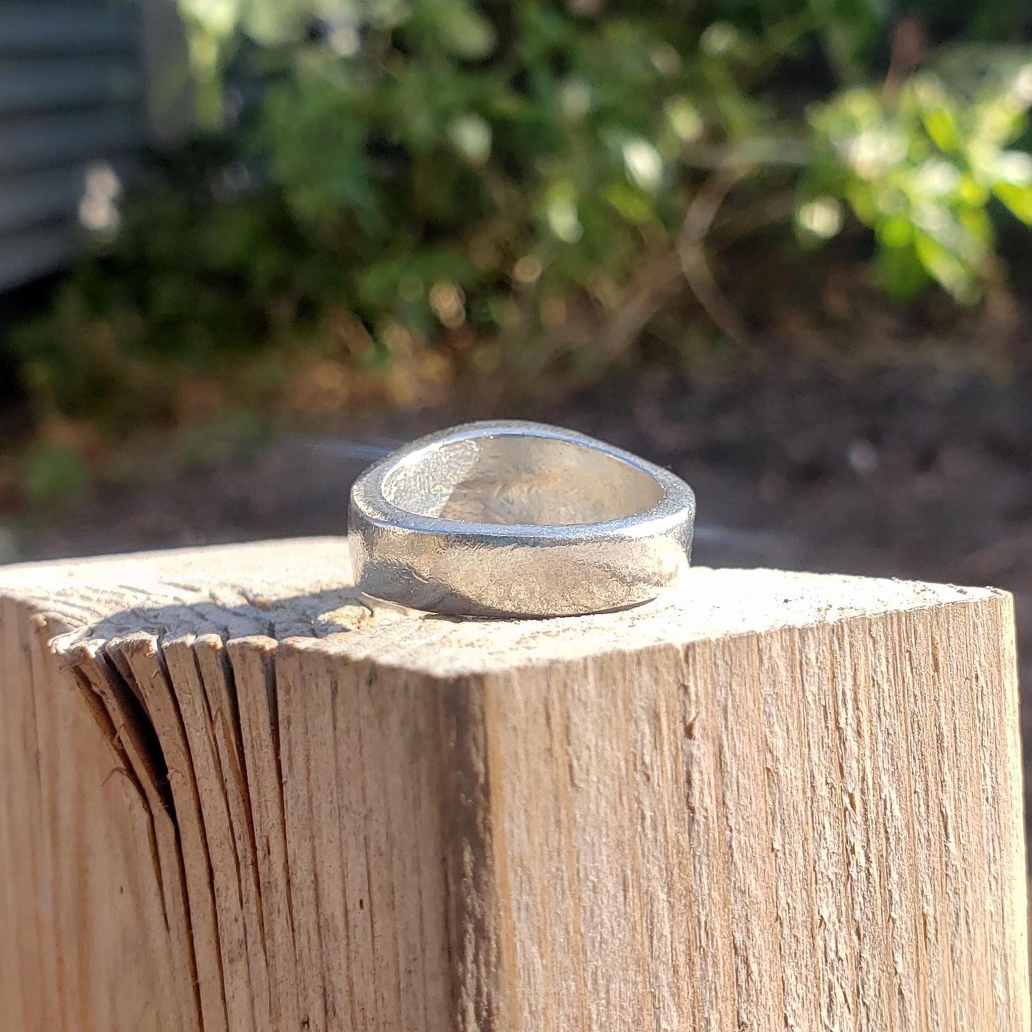 Peppermint twist wax seal signet ring