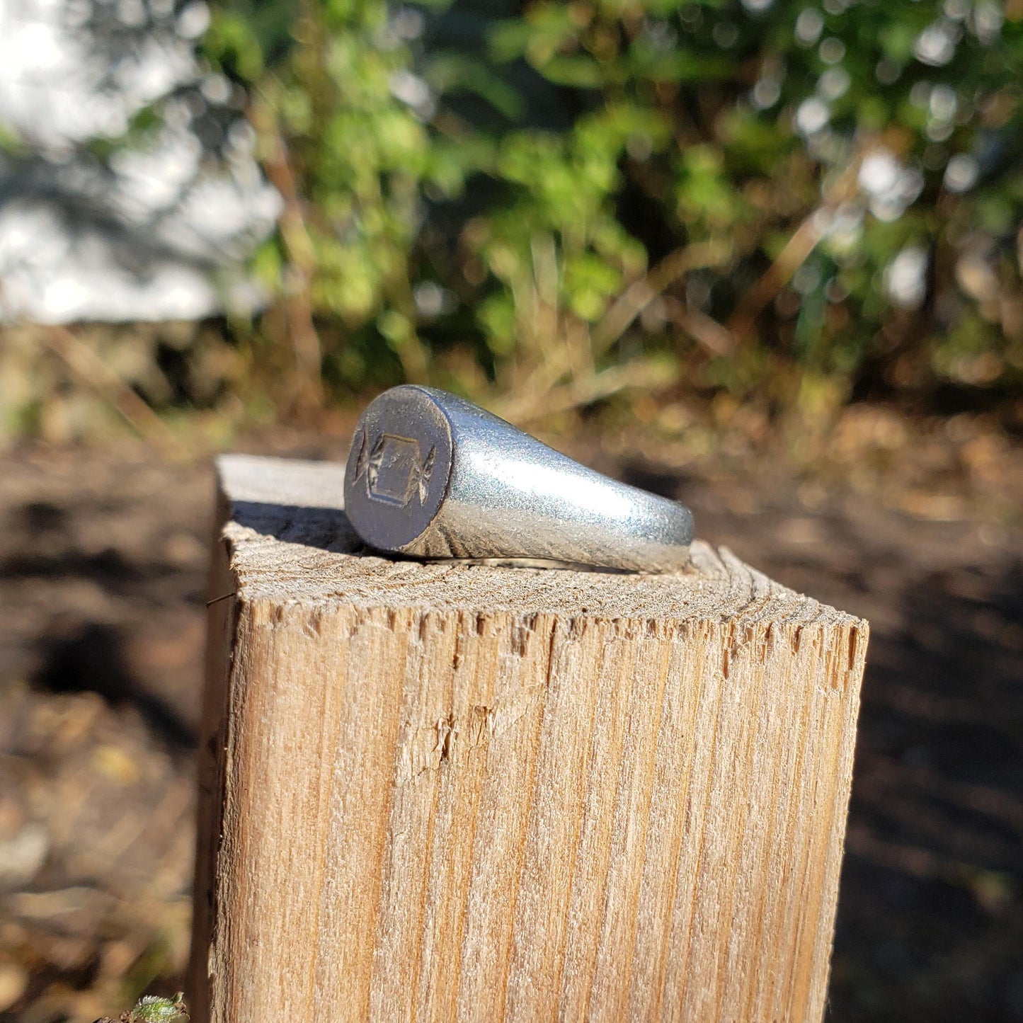 Candy roll wax seal signet ring