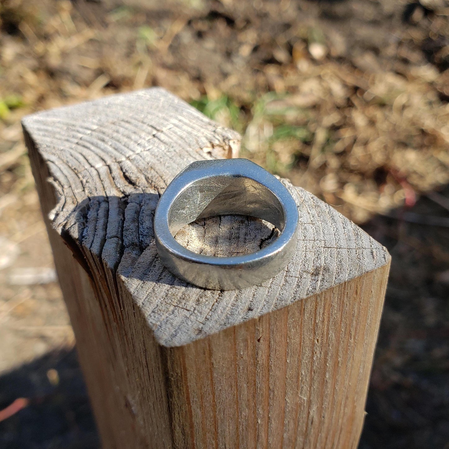Blueberry wax seal signet ring