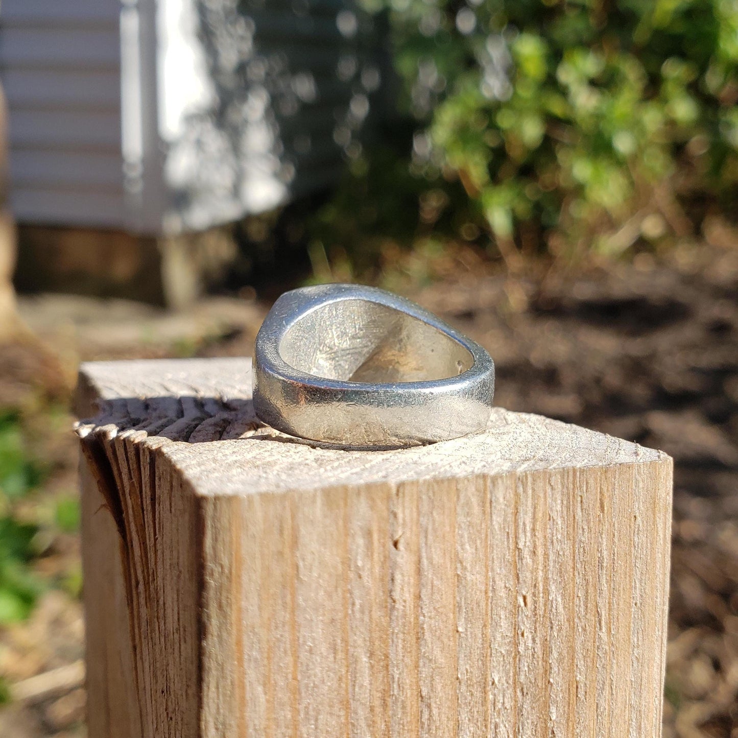 Backpack wax seal signet ring