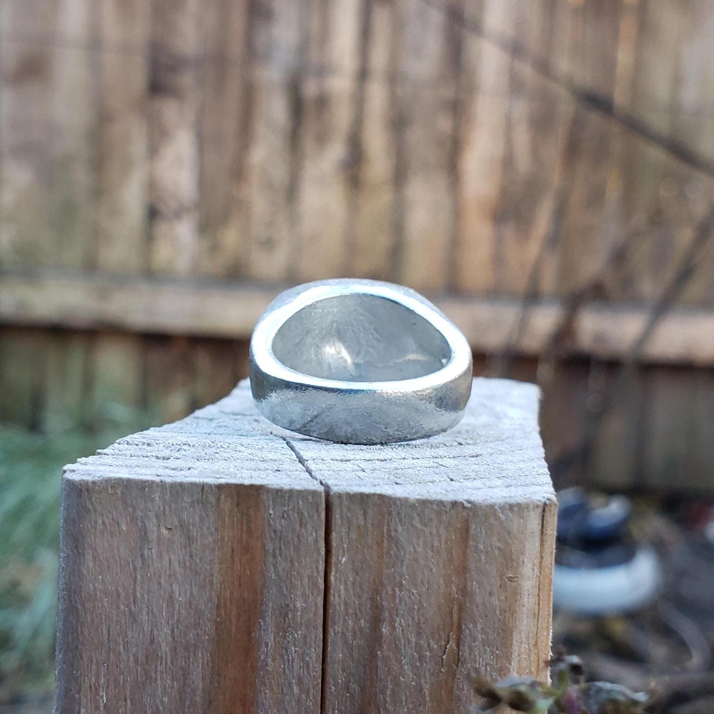 Popsicle wax seal signet ring