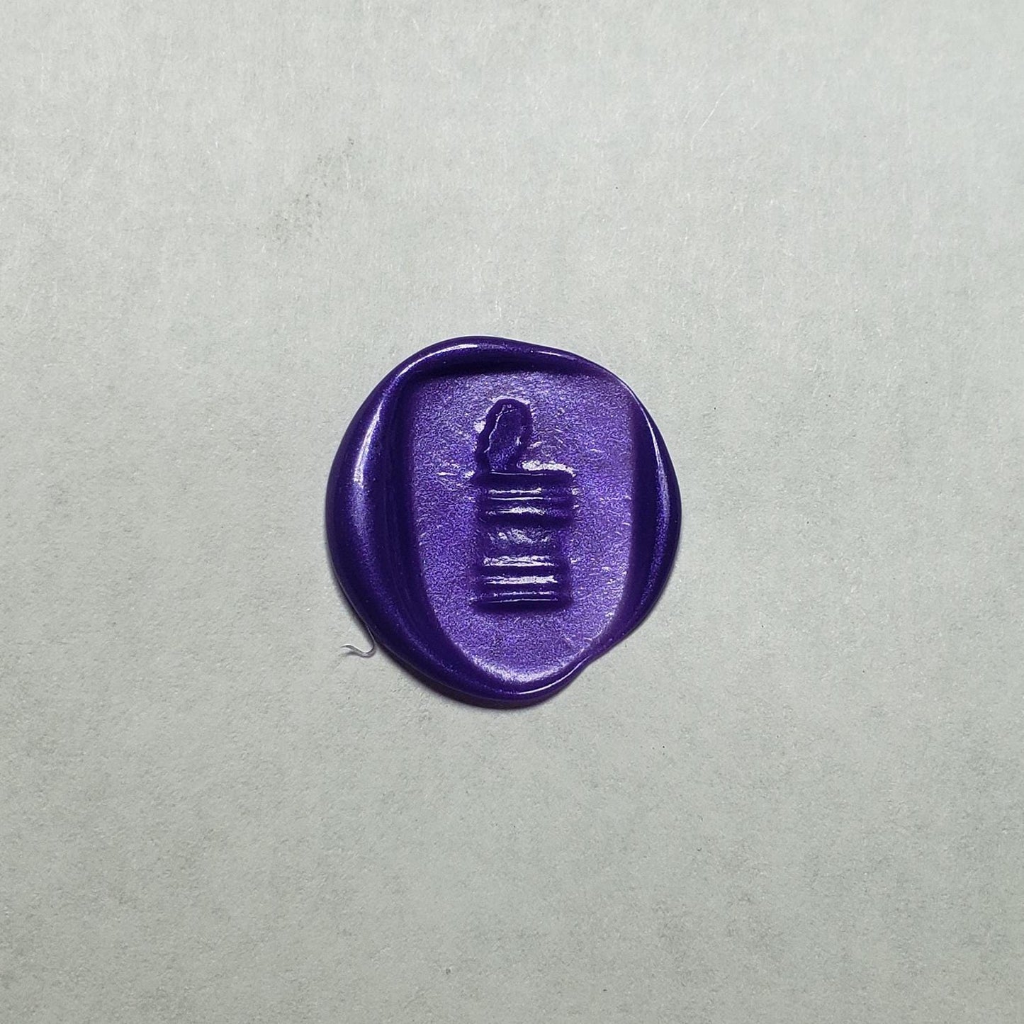 open can wax seal signet ring