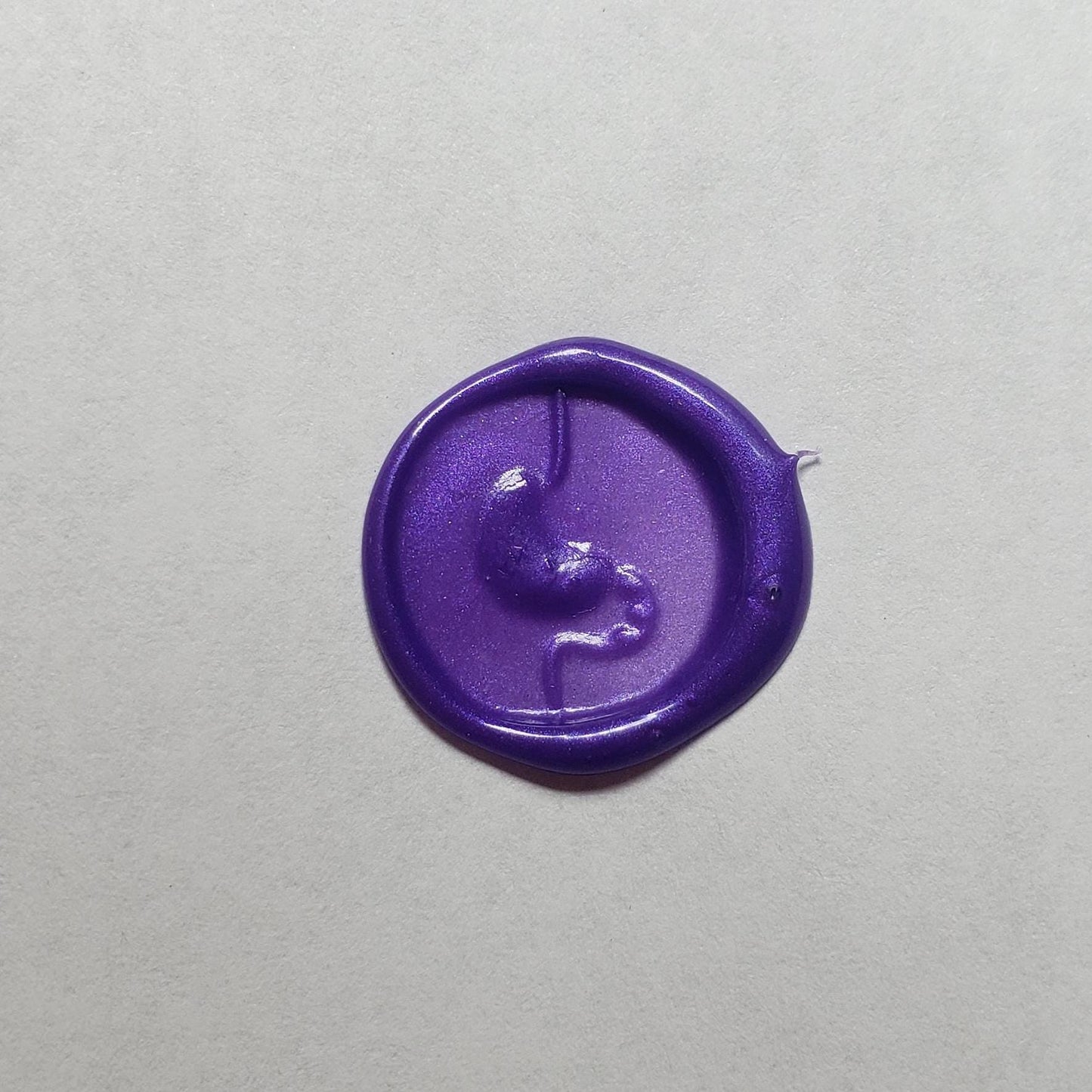 Stomach wax seal signet ring