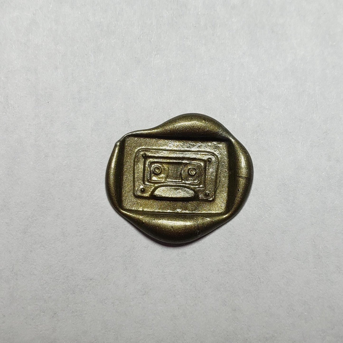 Casette wax seal signet ring