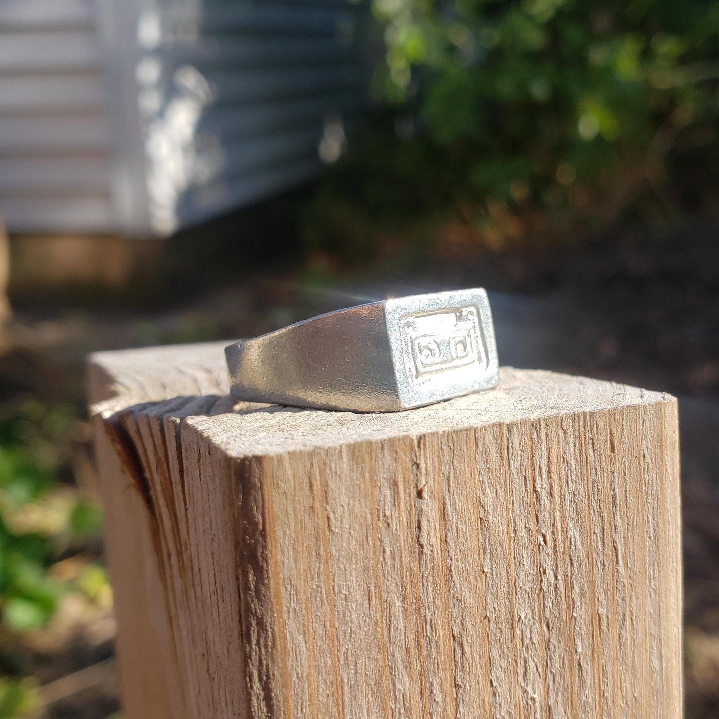 Casette wax seal signet ring