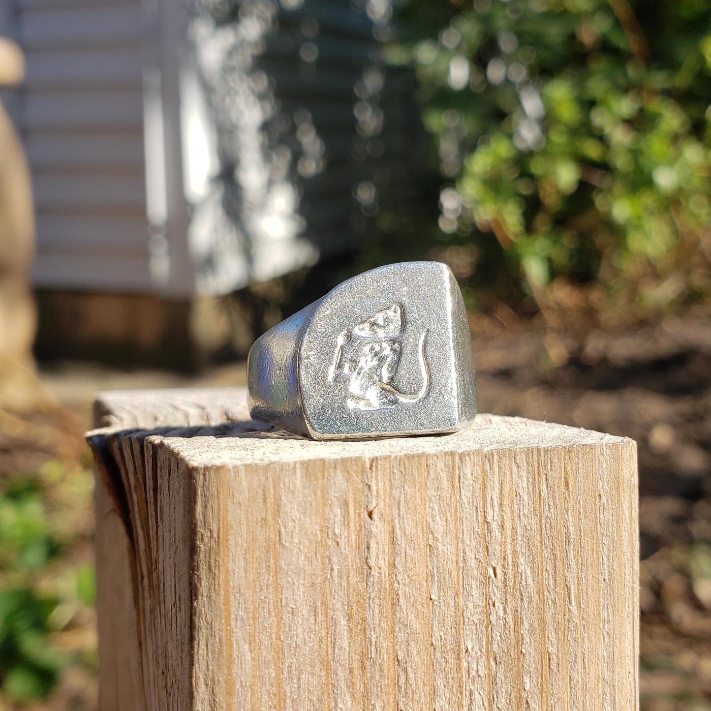 The price is mice wax seal signet ring