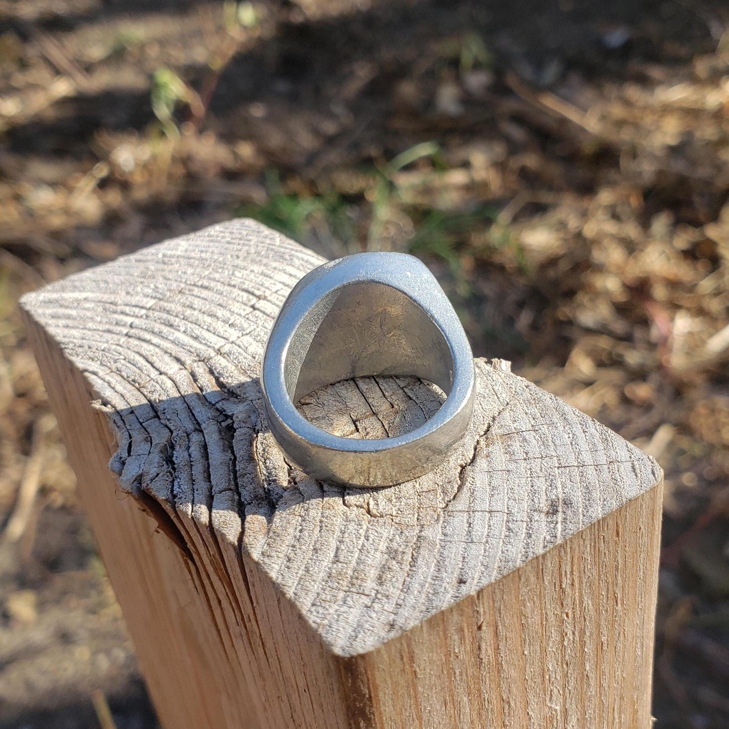 Shower mouse wax seal signet ring