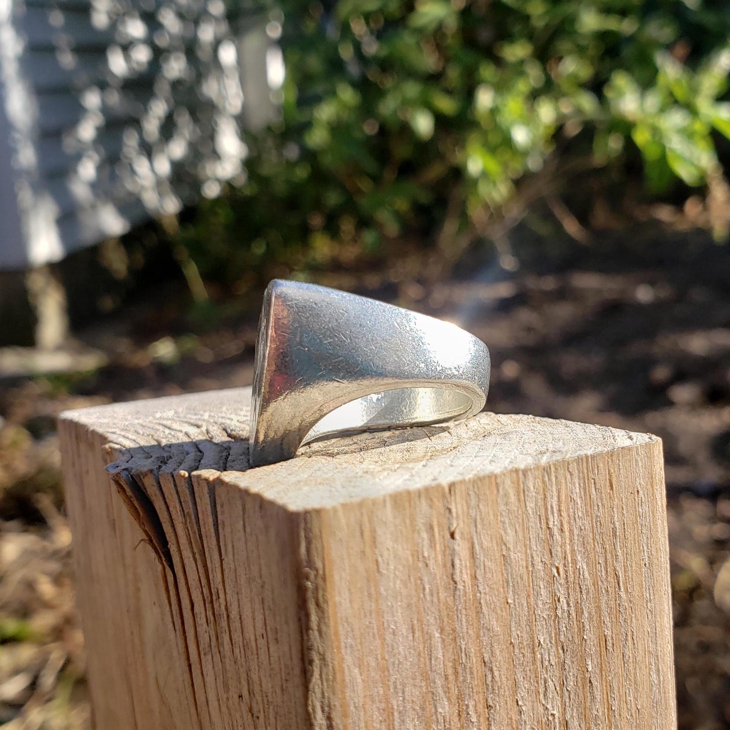Swallow wax seal signet ring