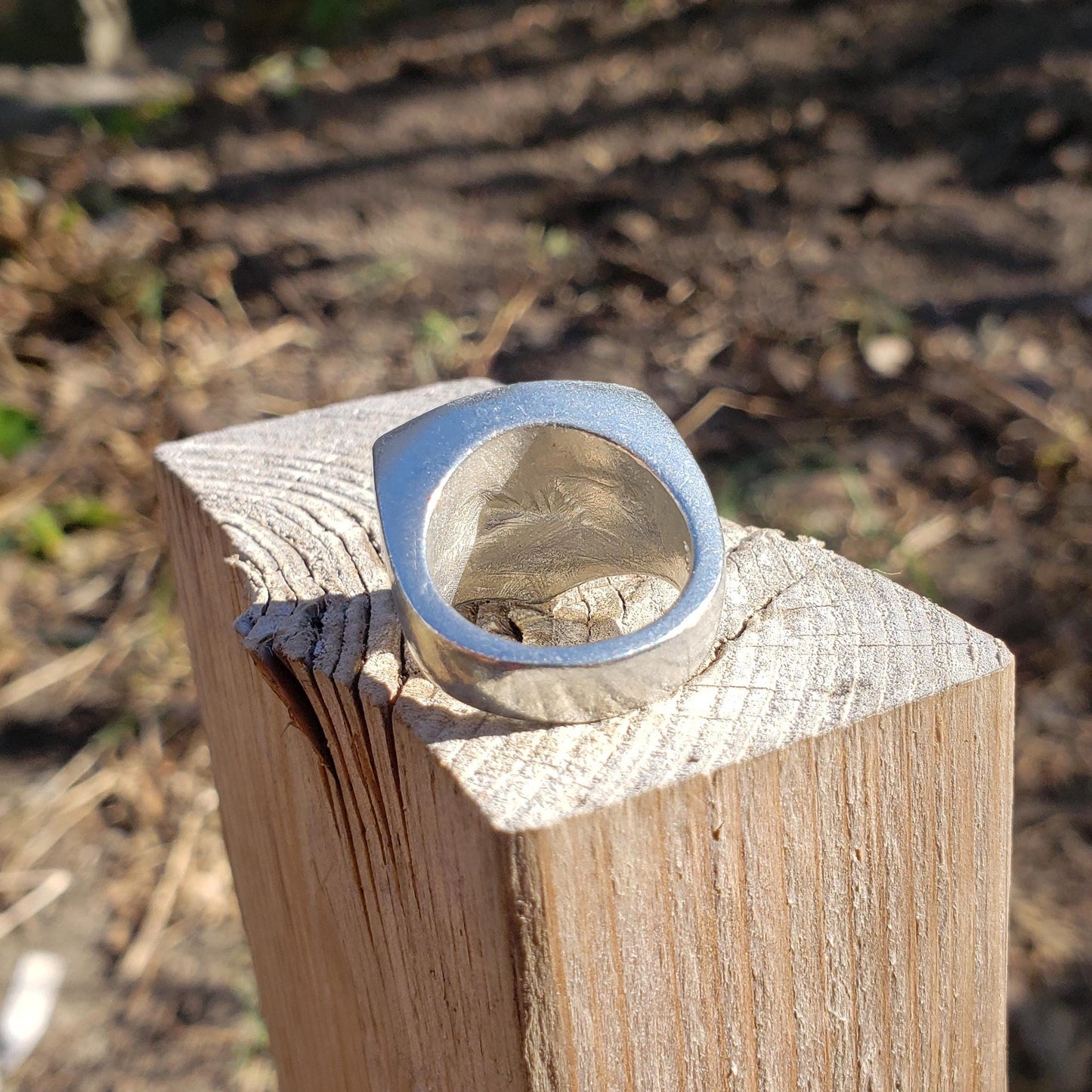 Swallow wax seal signet ring
