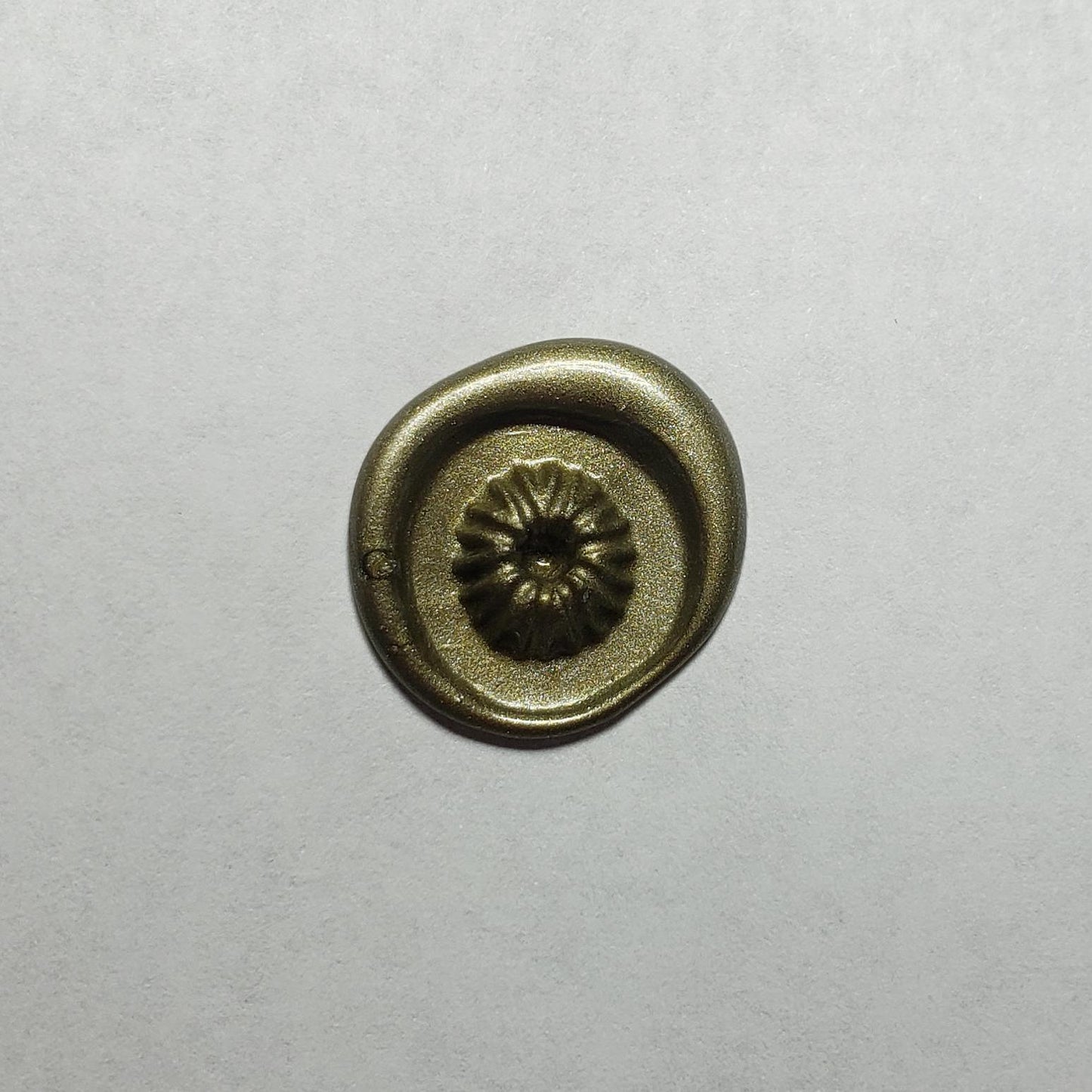 Ring cake wax seal signet ring