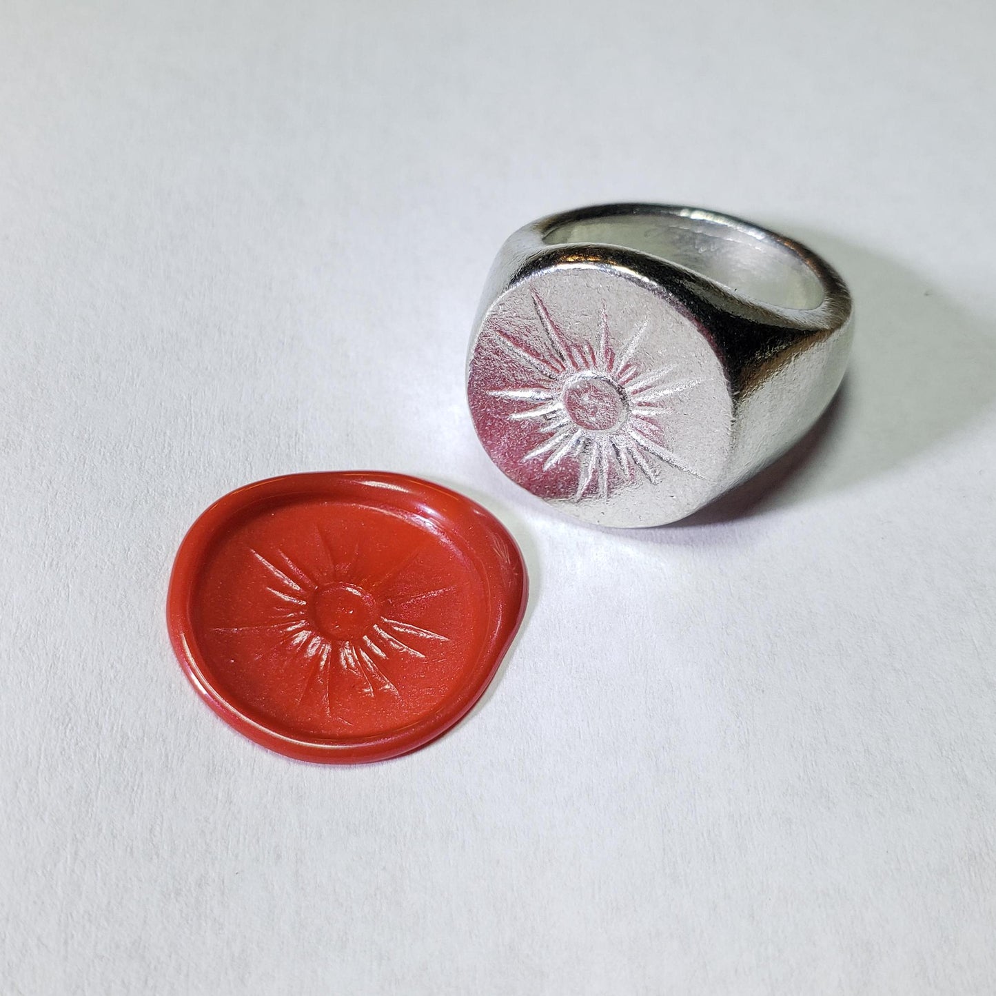 eclipse wax seal signet ring