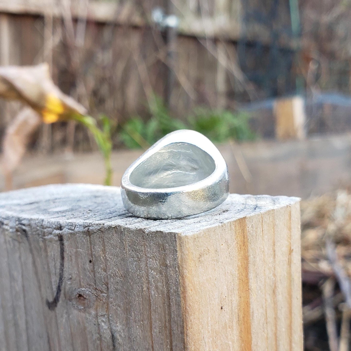 Crossbow wax seal signet ring