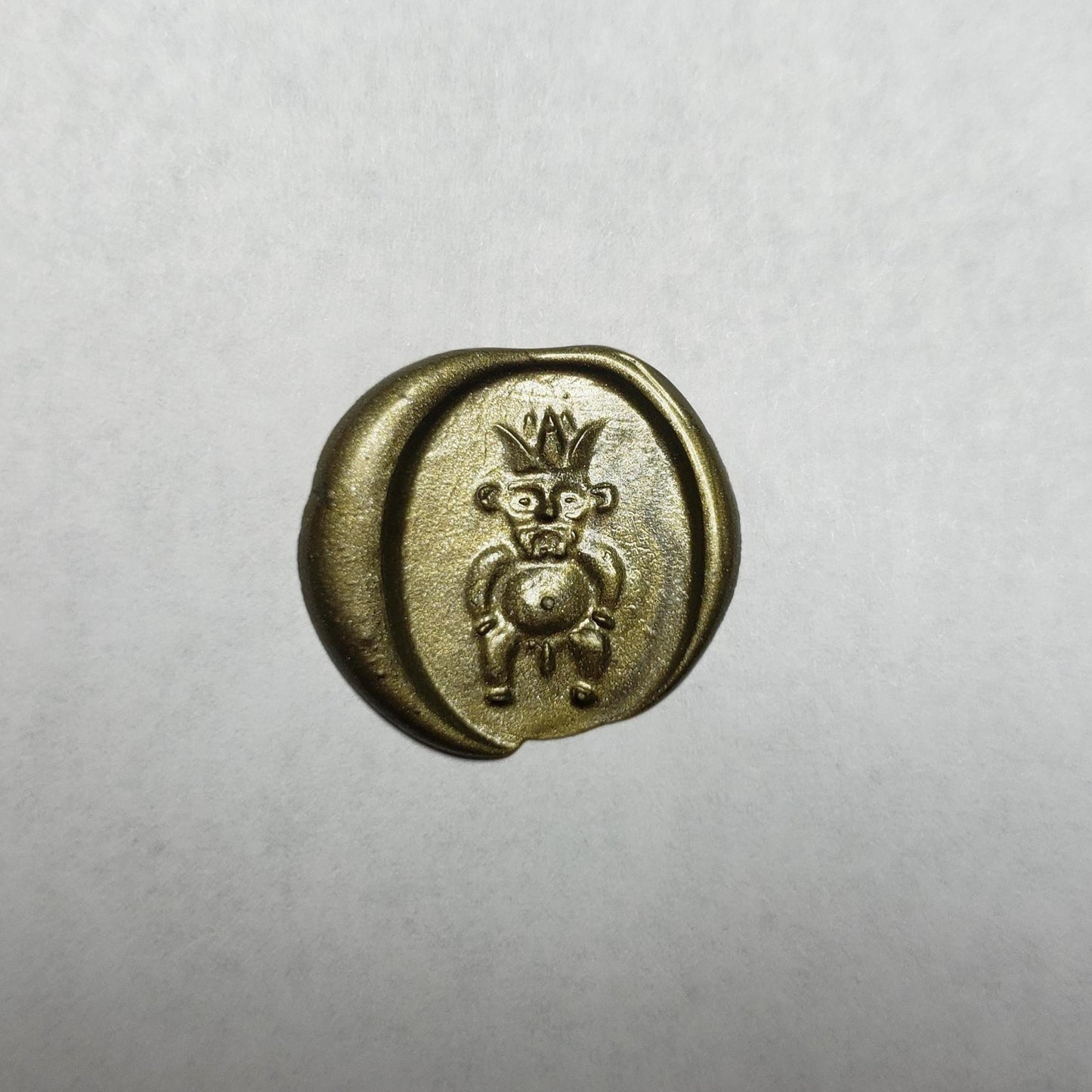 Bes wax seal signet ring