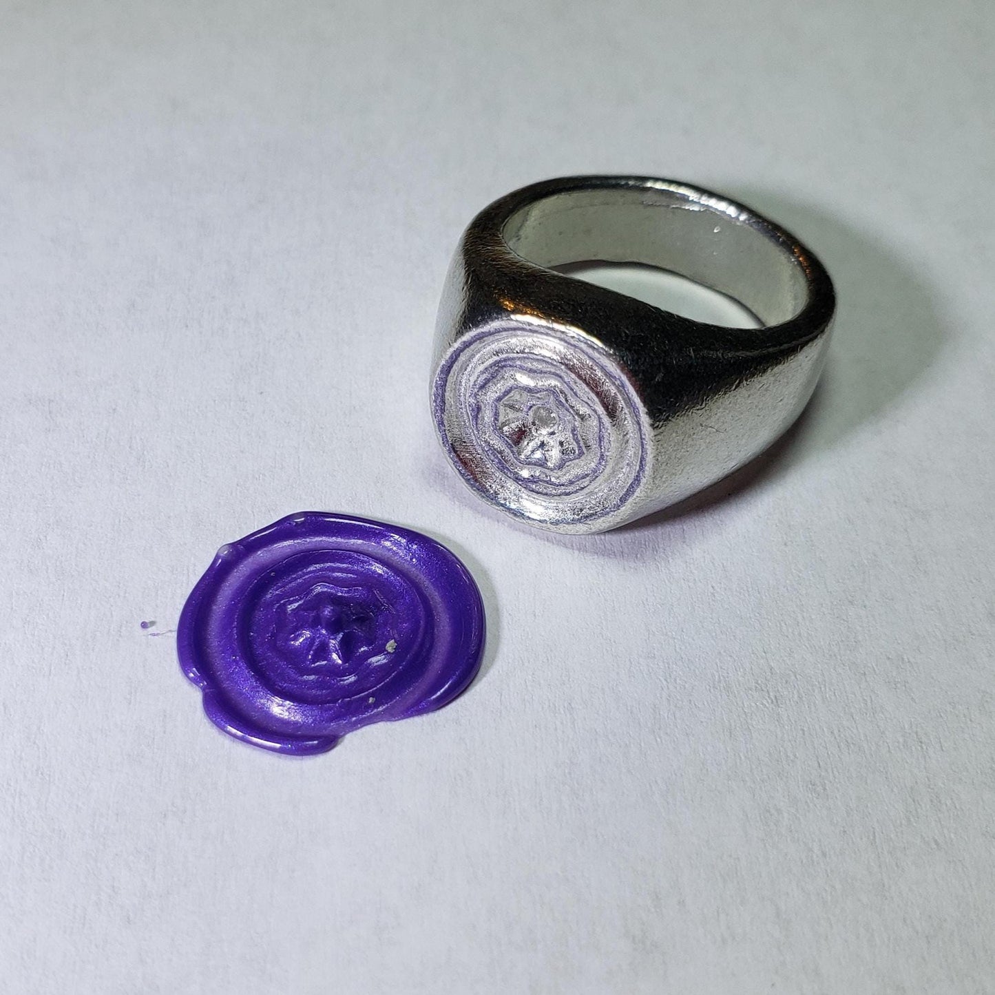 fountain wax seal signet ring
