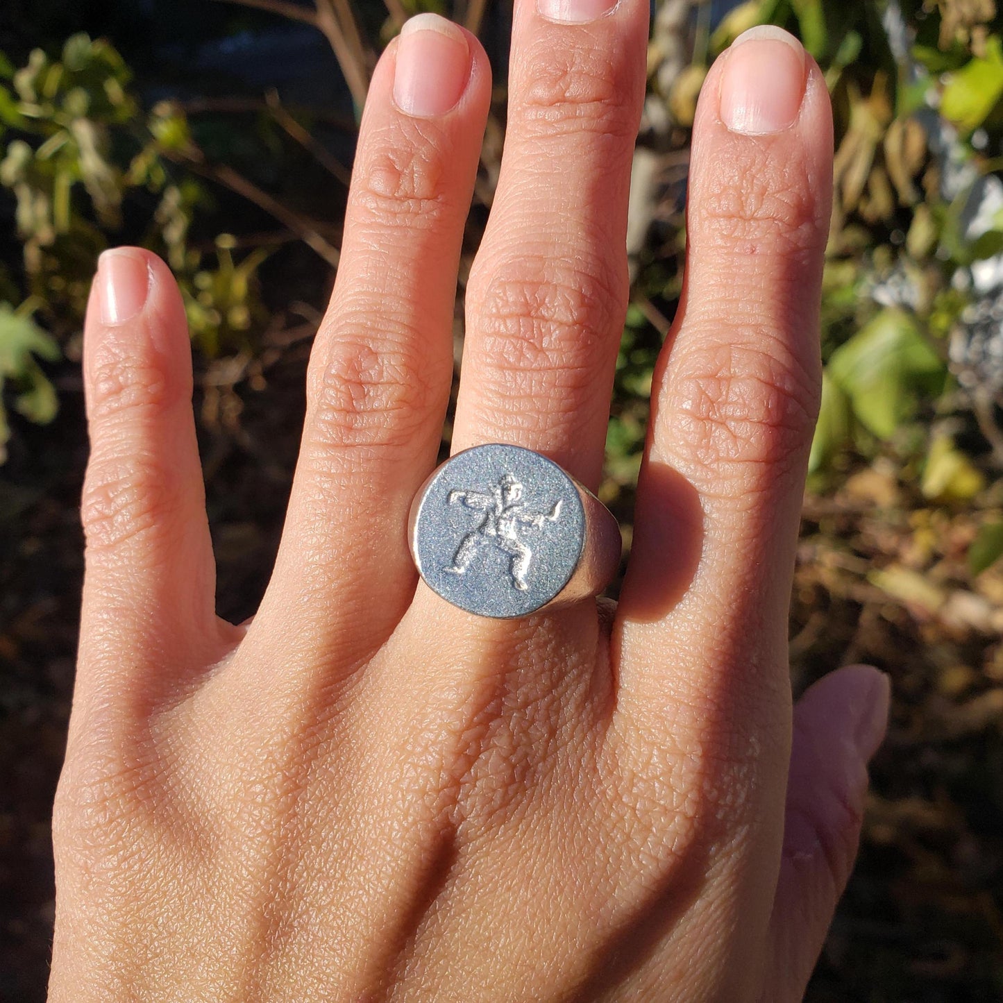 taichi wax seal signet ring
