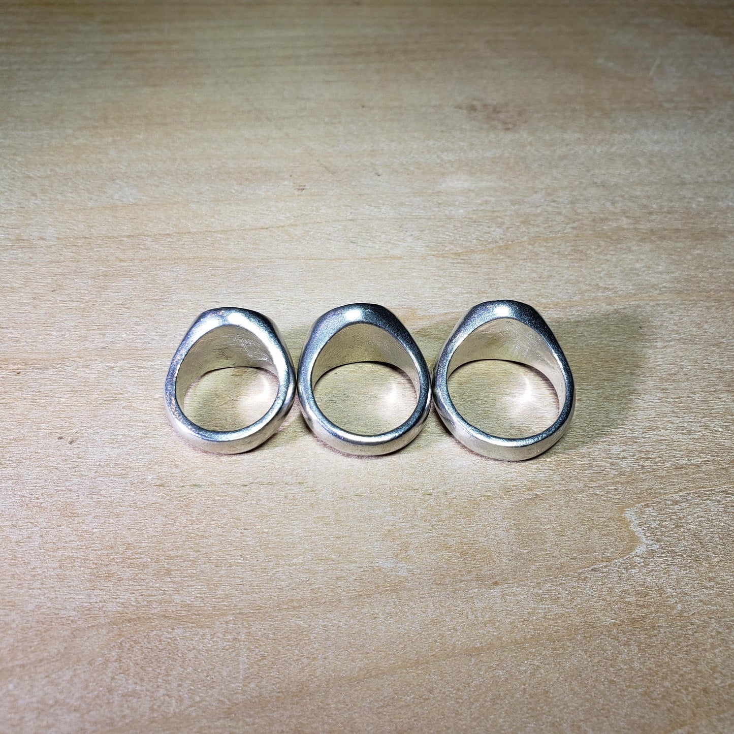 Garlic wax seal signet ring
