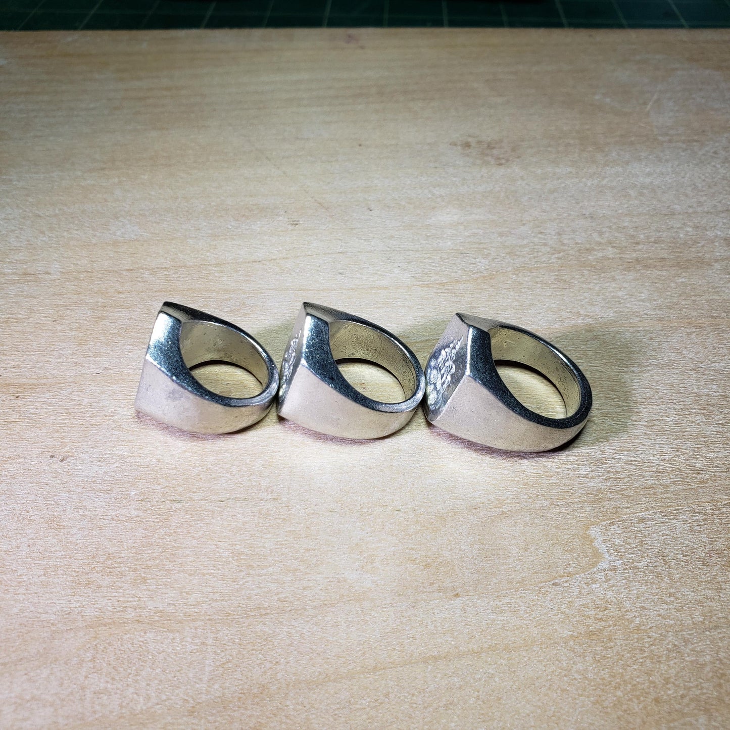 Cloud castle wax seal signet ring