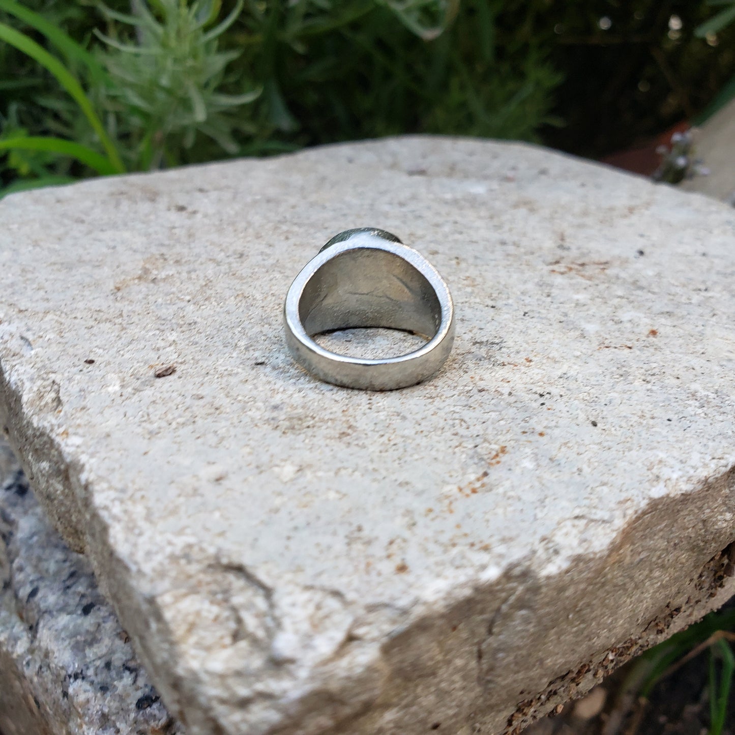 Girl power wax seal signet ring