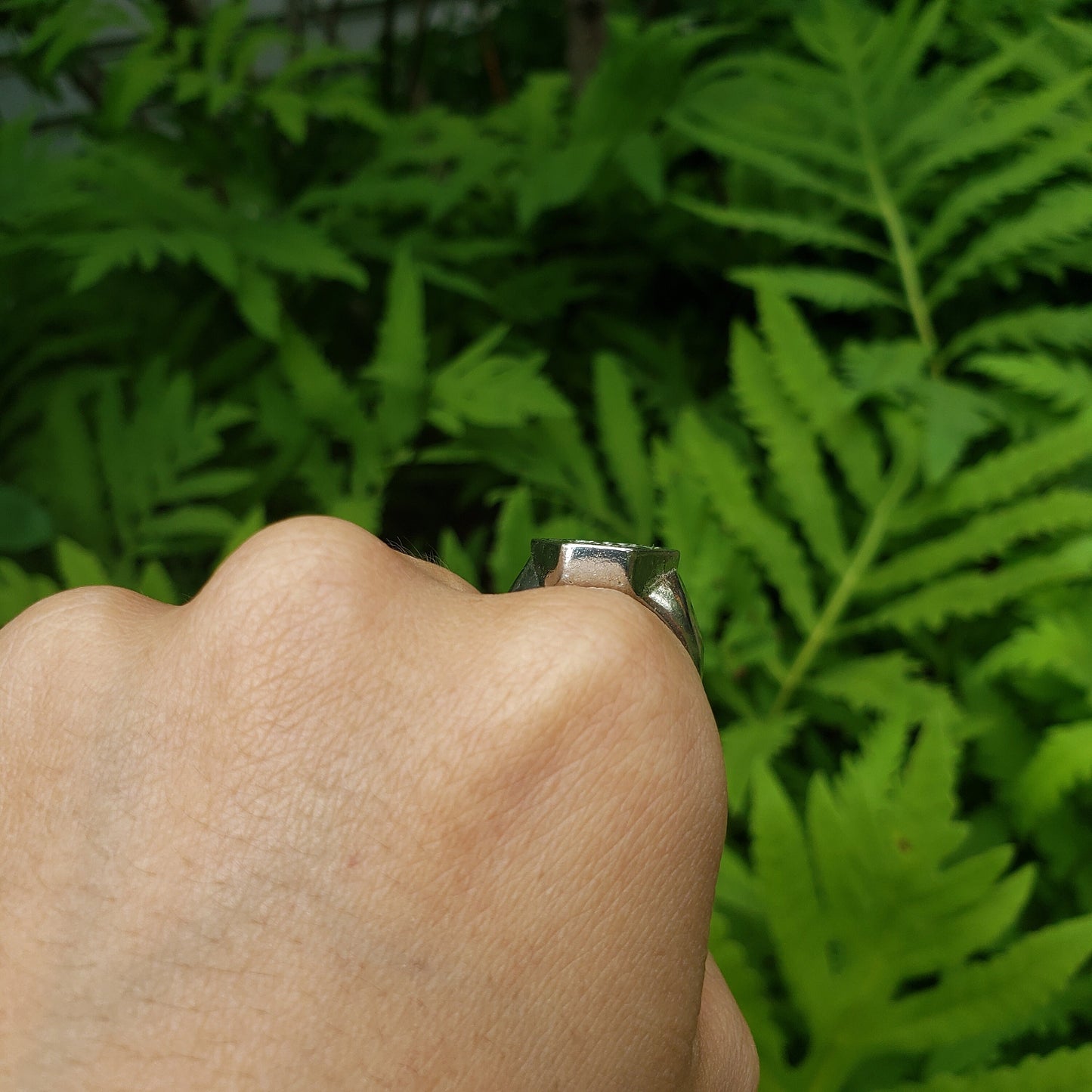 Dokkaebi wax seal signet ring