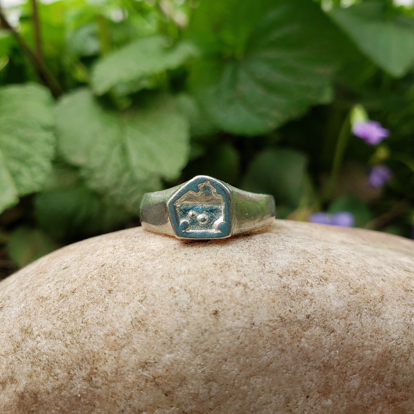 cheese wax seal signet ring