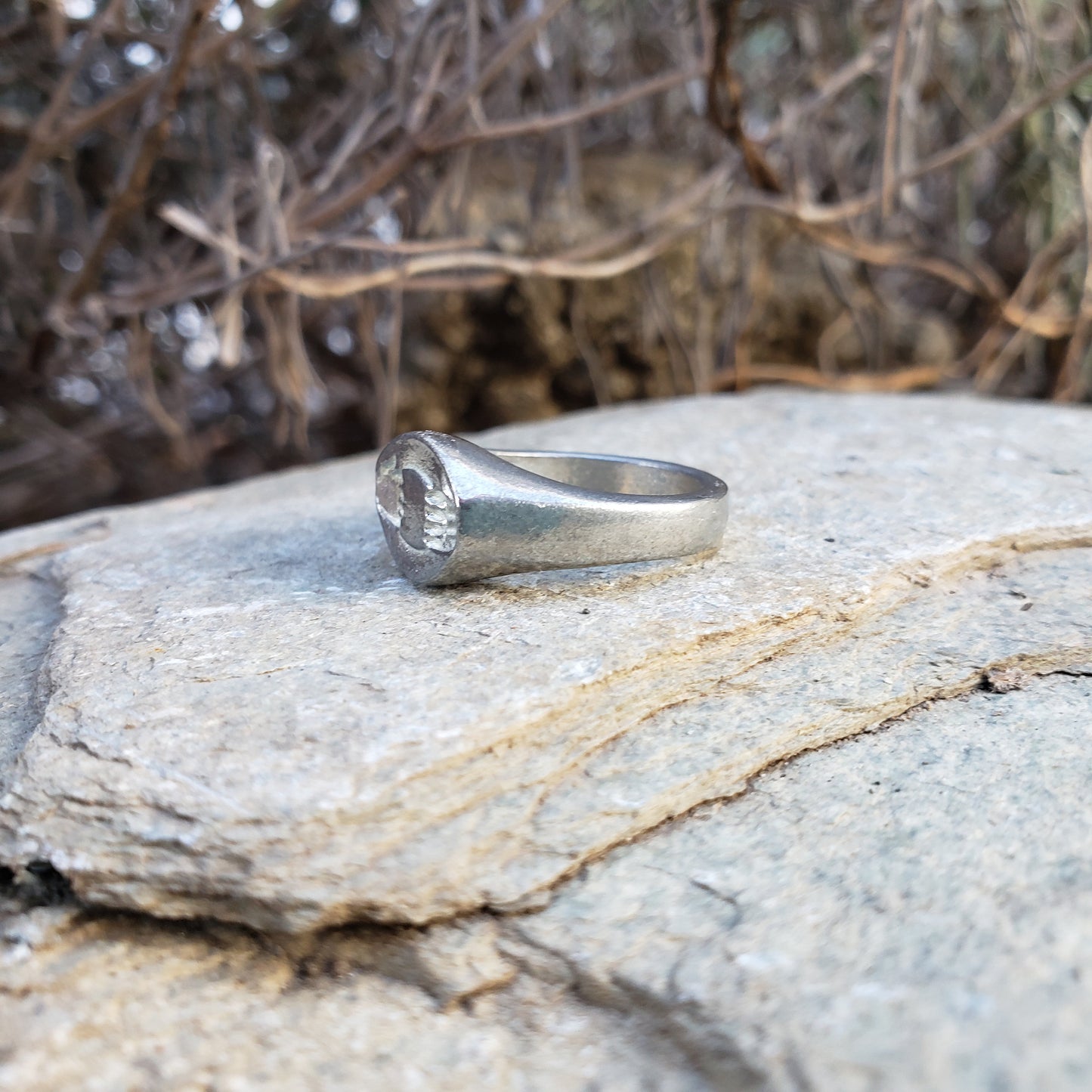 opening wax seal signet ring