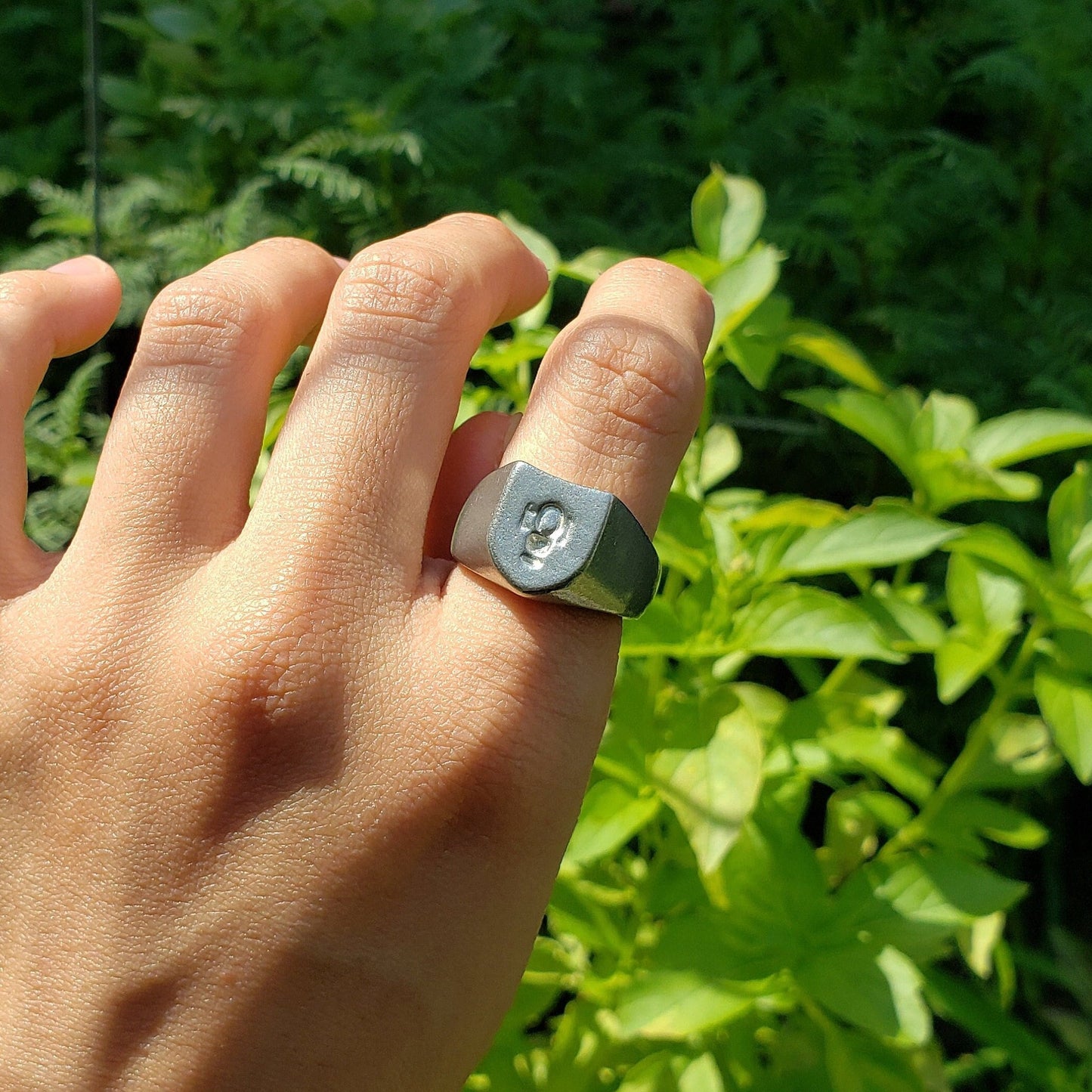 toilet wax seal signet ring