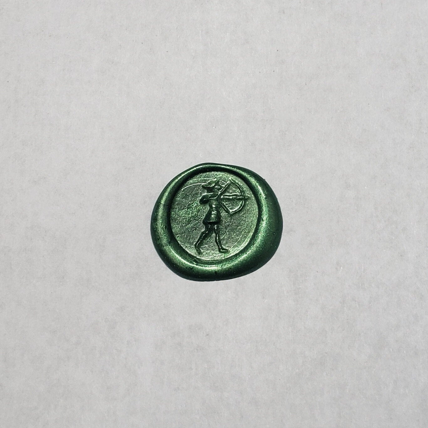 Robin hood the archer wax seal signet ring