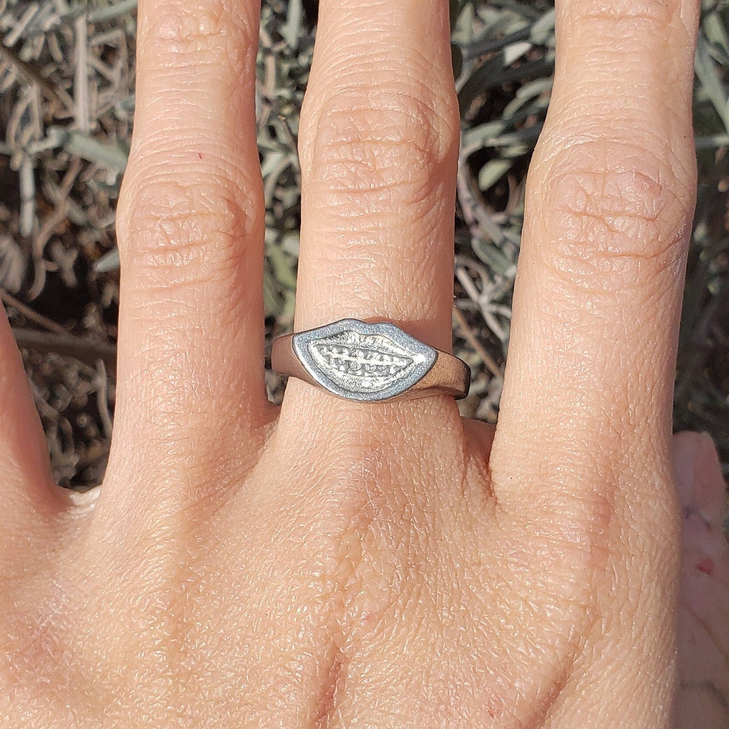 Braces wax seal signet ring
