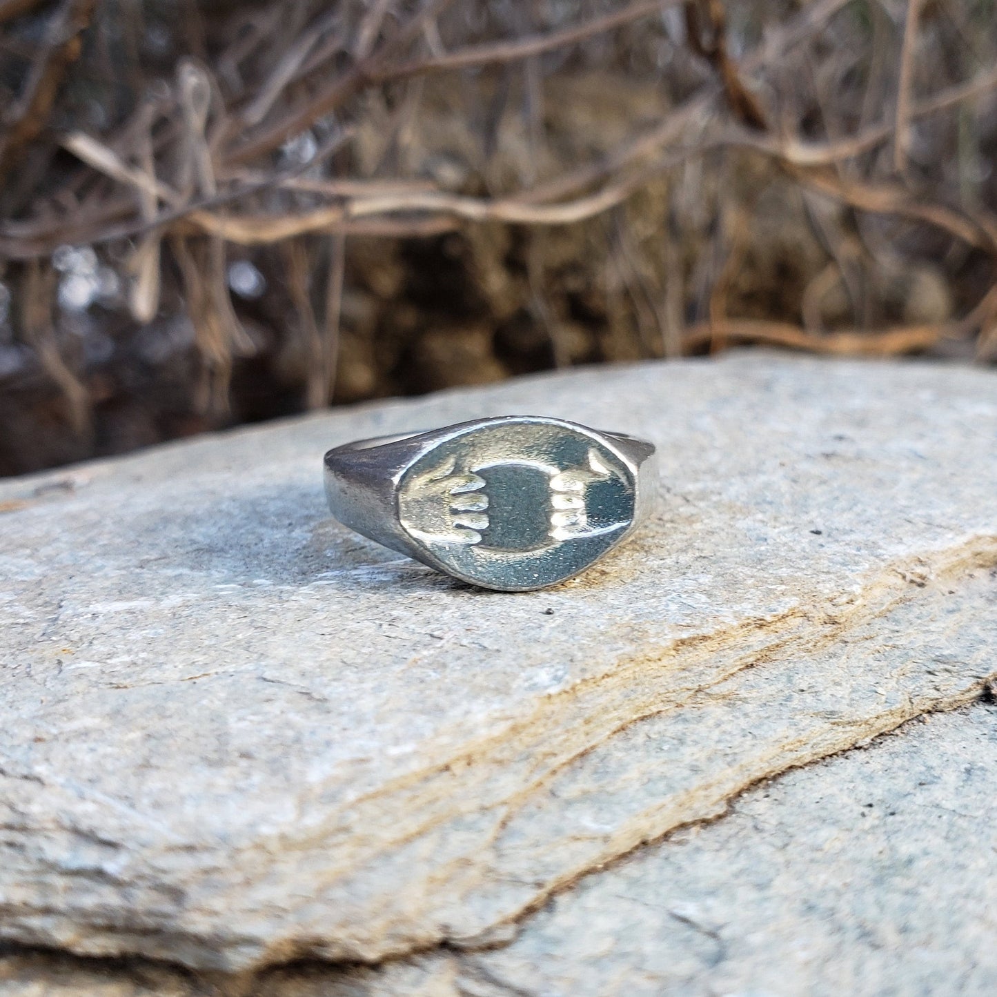 opening wax seal signet ring