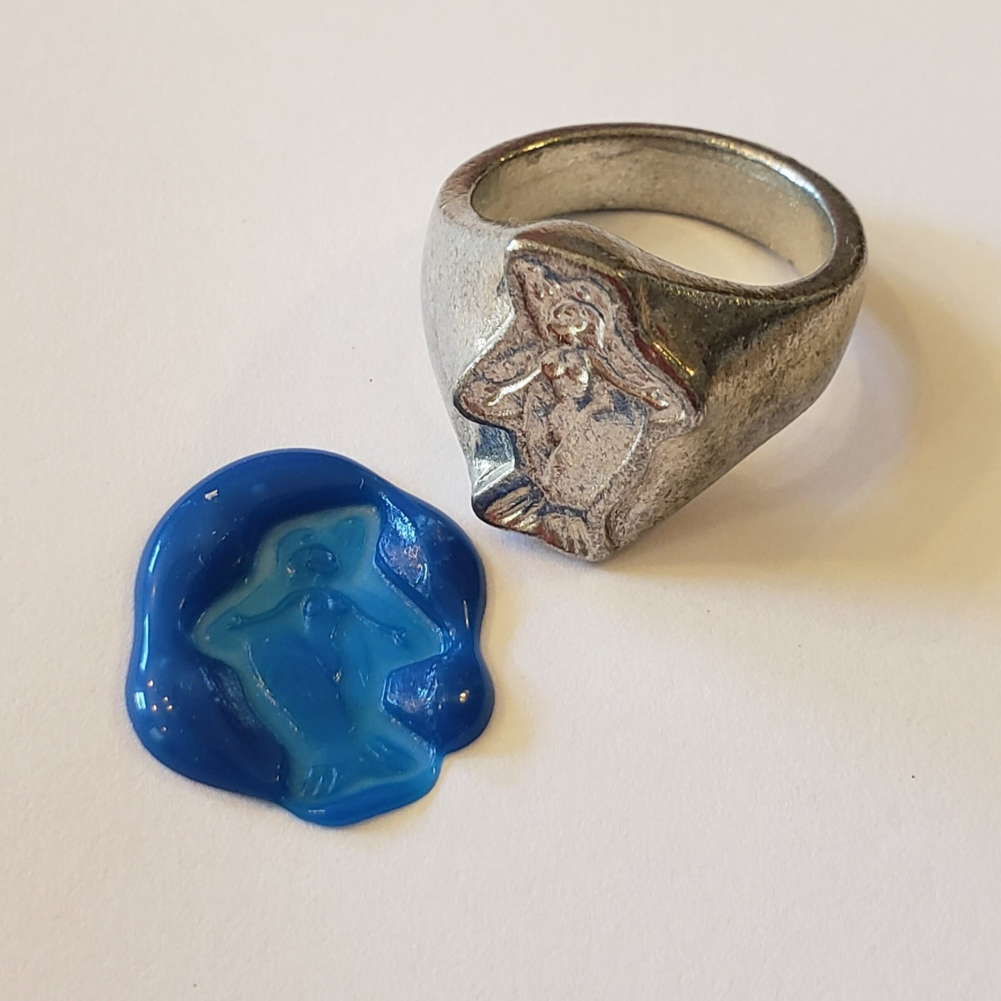 selkie wax seal signet ring