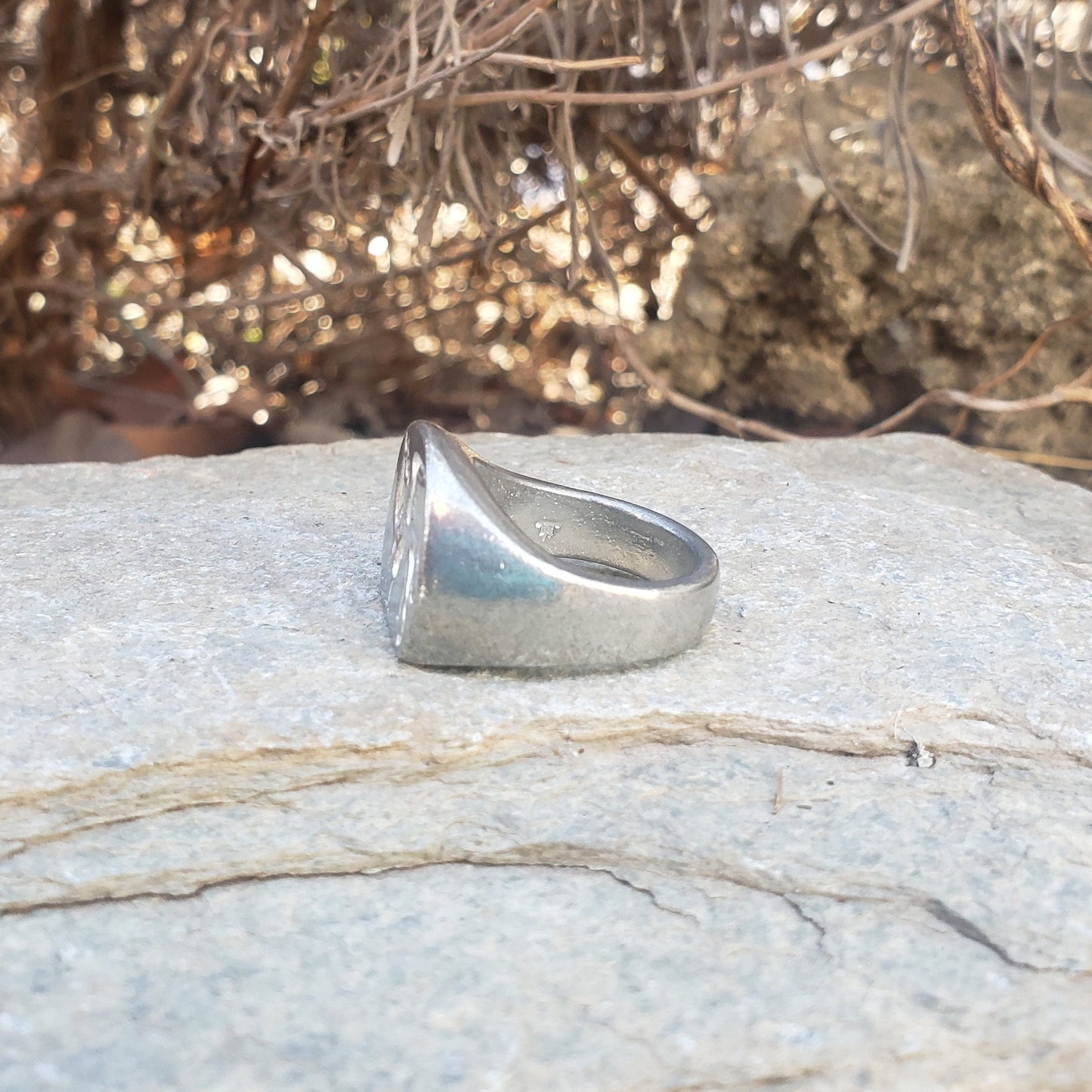 Griffin wax seal signet ring