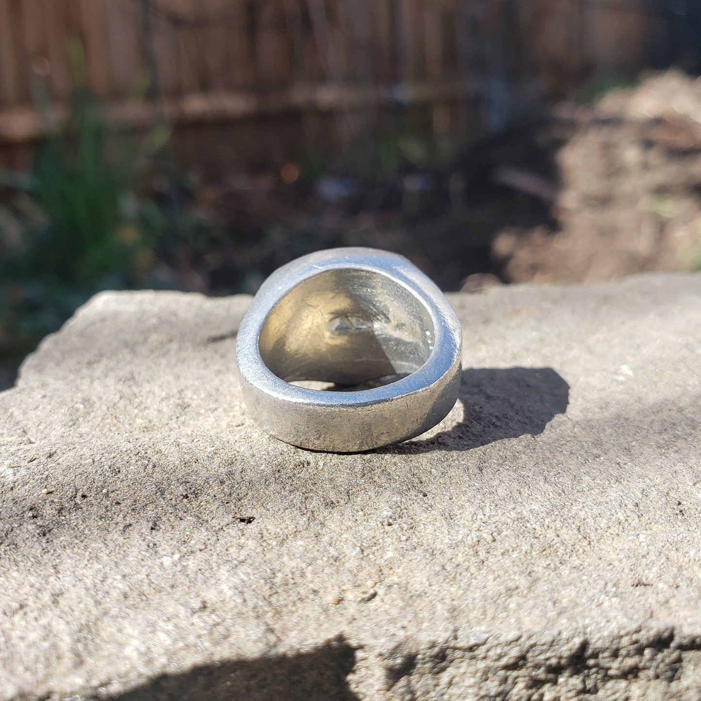 Plague doctor mask wax seal signet ring