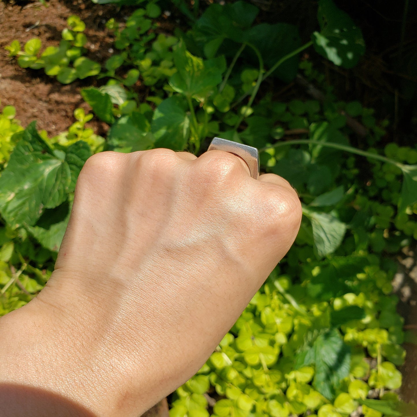 Lamashtu wax seal signet ring