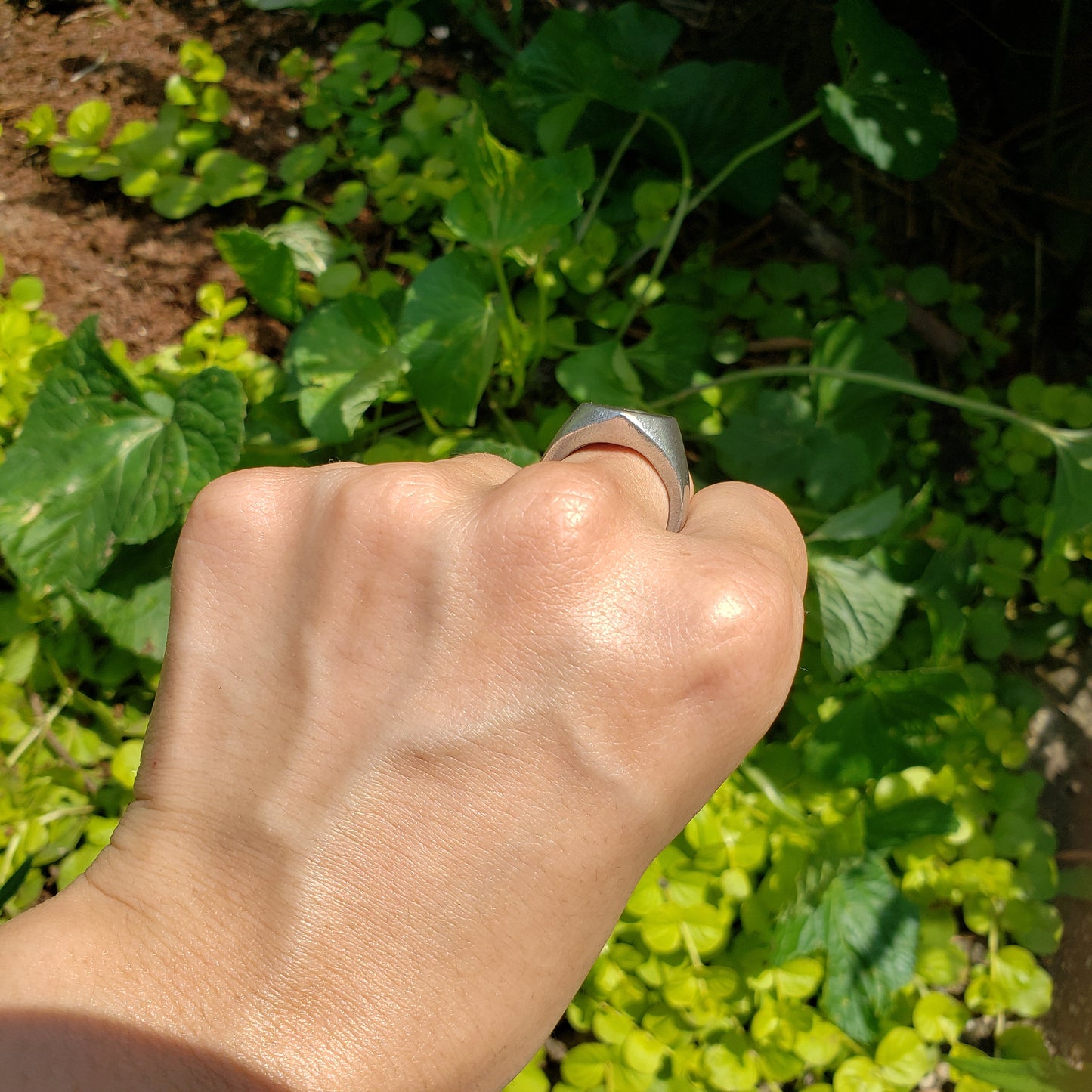 Lollipop wax seal signet ring