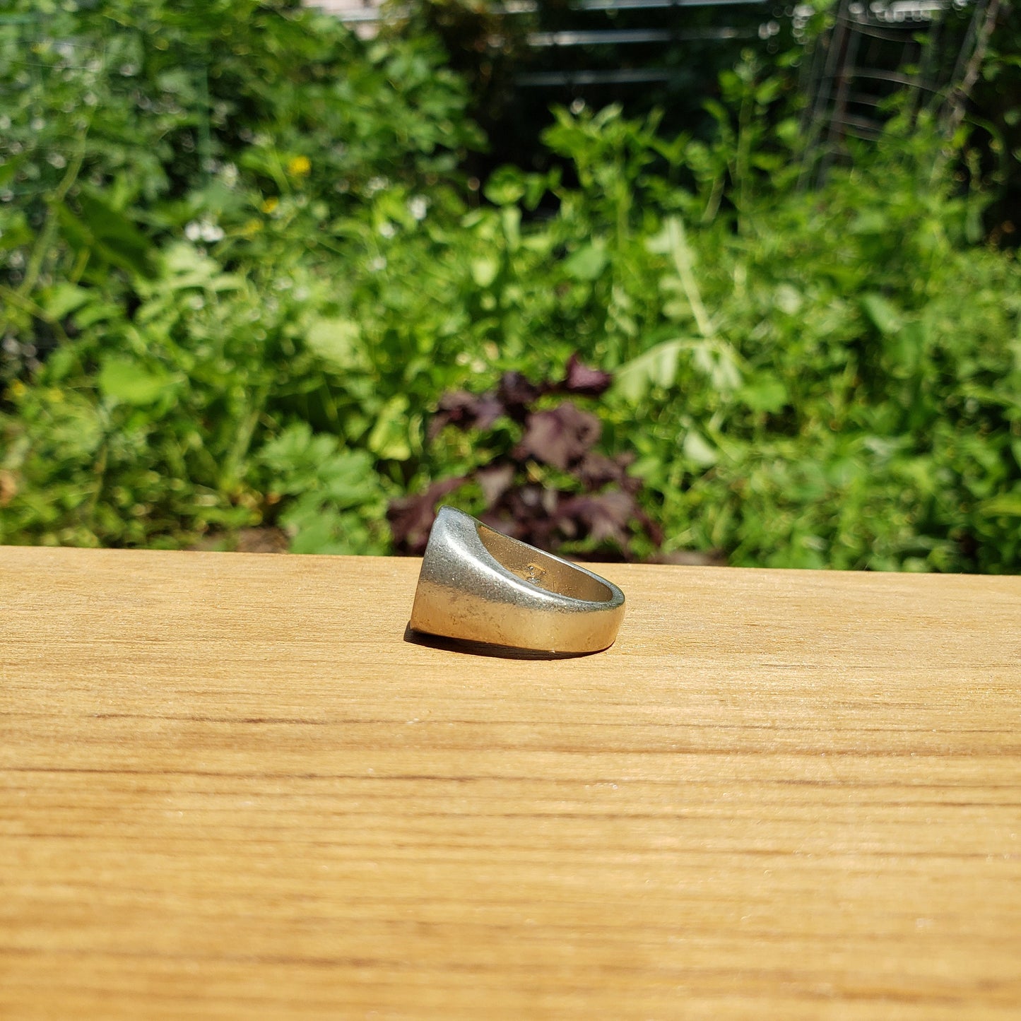 Wedgie wax seal signet ring