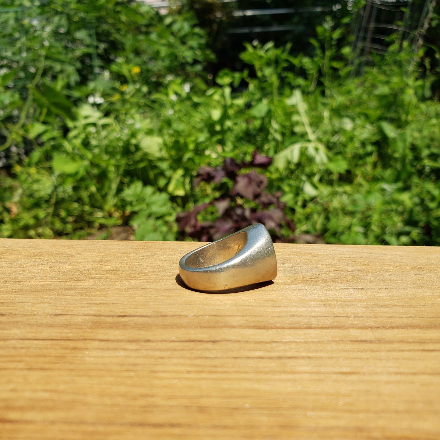 Wedgie wax seal signet ring