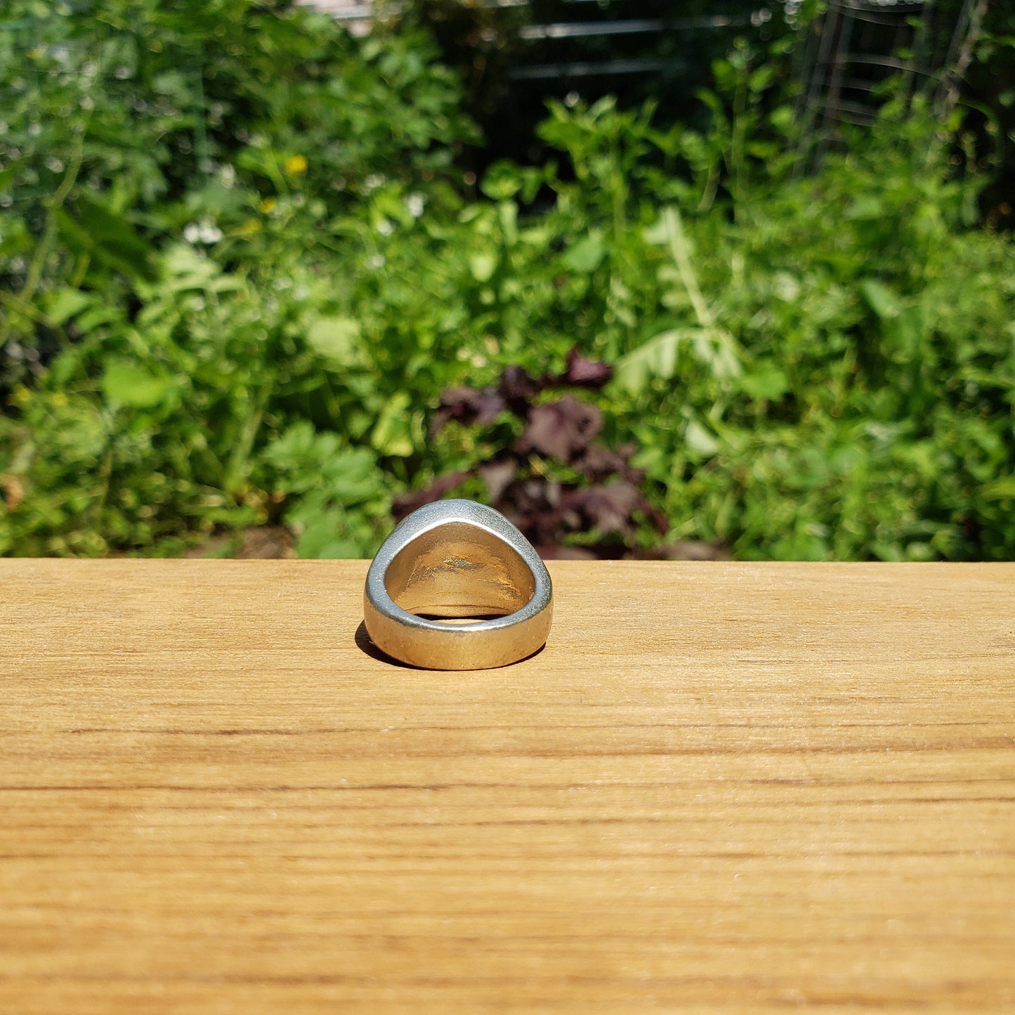 Wedgie wax seal signet ring