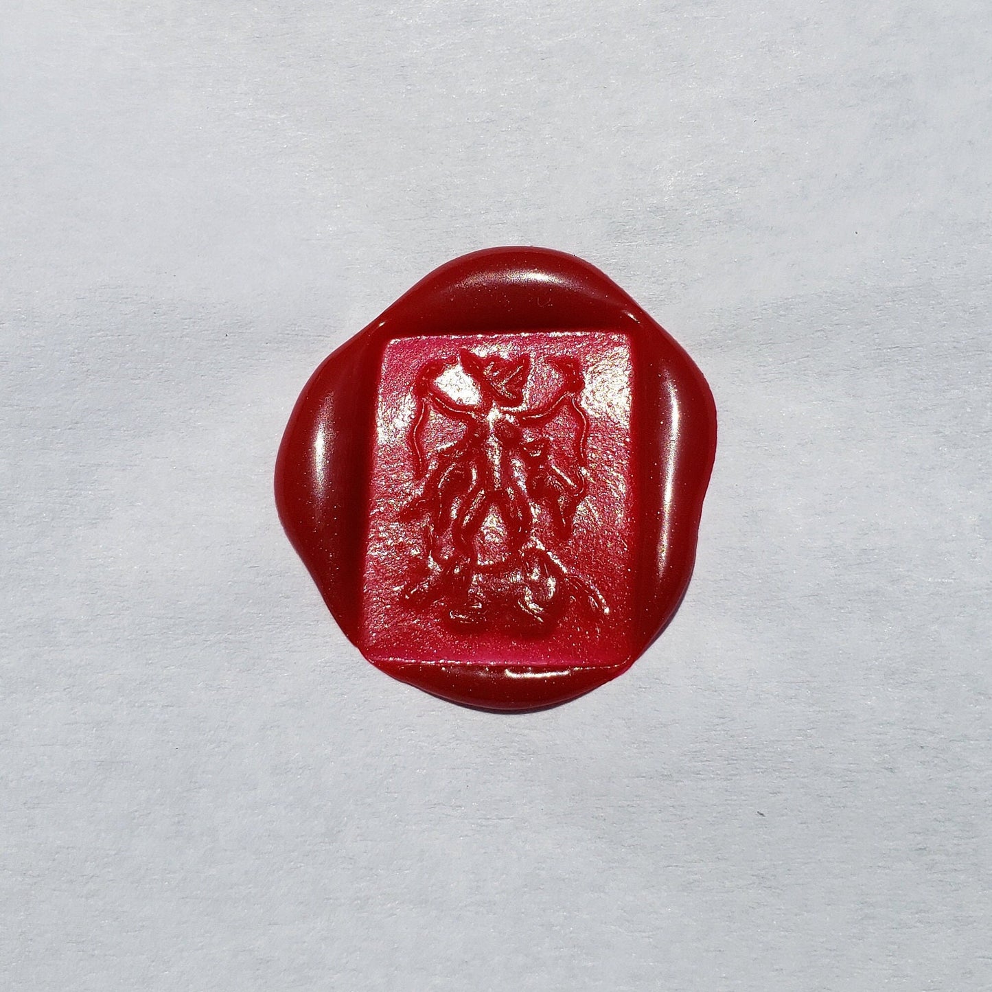 Lamashtu wax seal signet ring