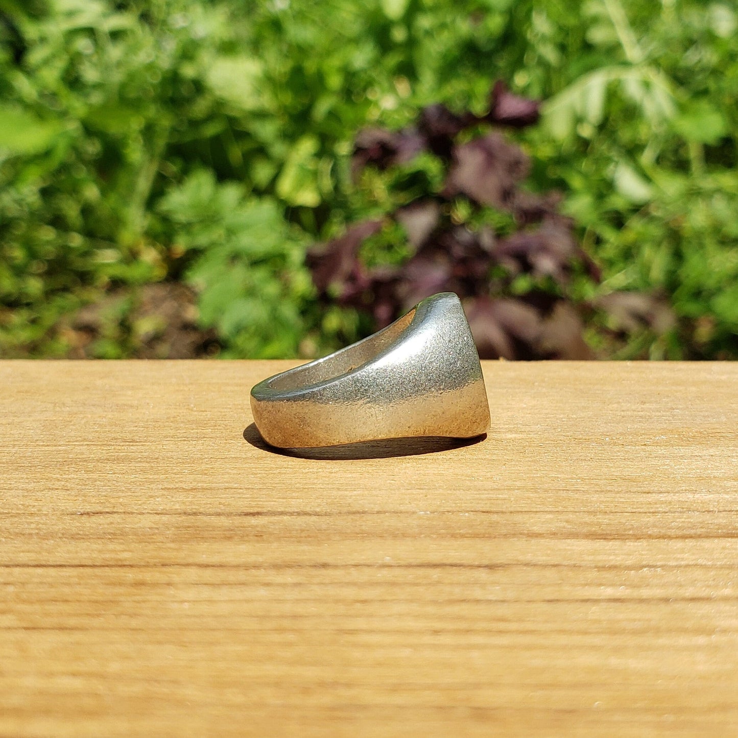 Pisces fish wax seal signet ring