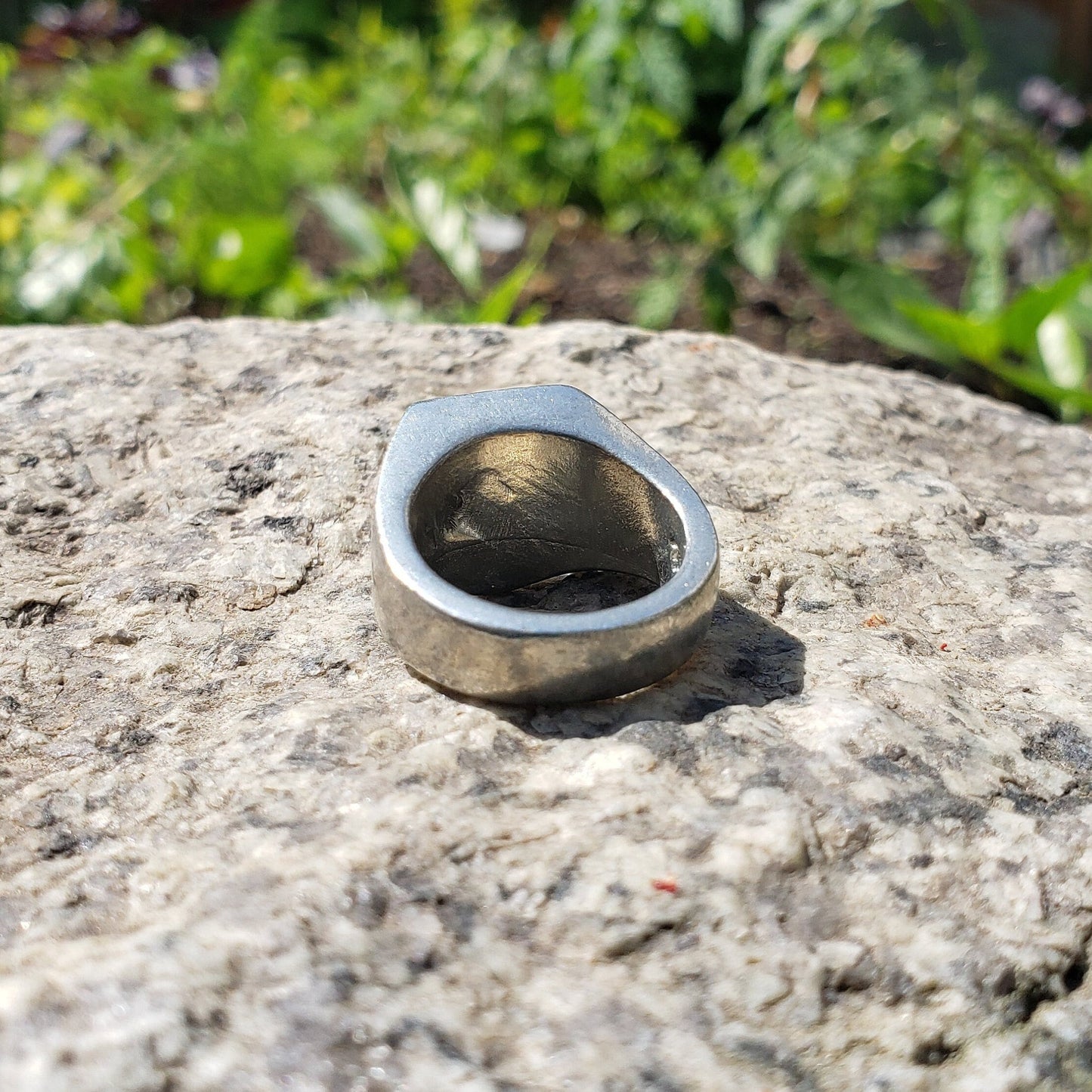 fish hook wax seal signet ring