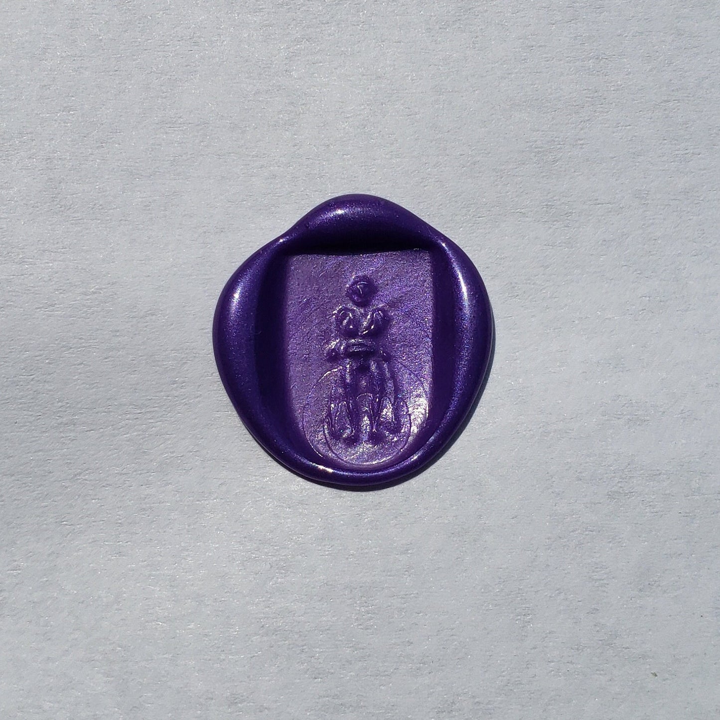 Hermaphroditus anasyrma wax seal signet ring