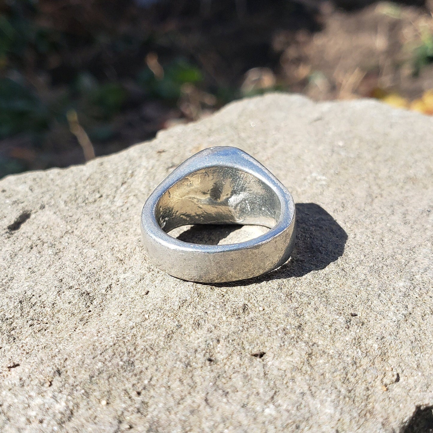 Potsticker wax seal signet ring