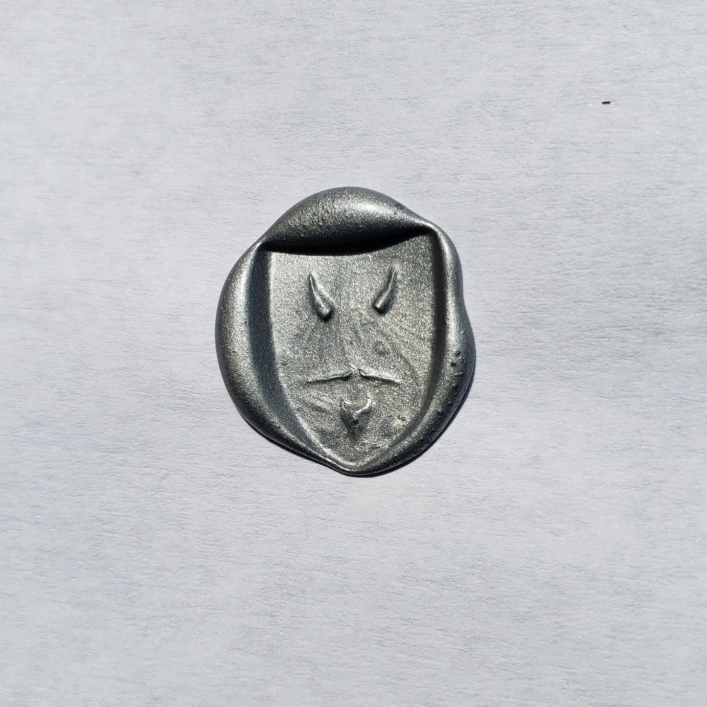 Devil beard wax seal signet ring