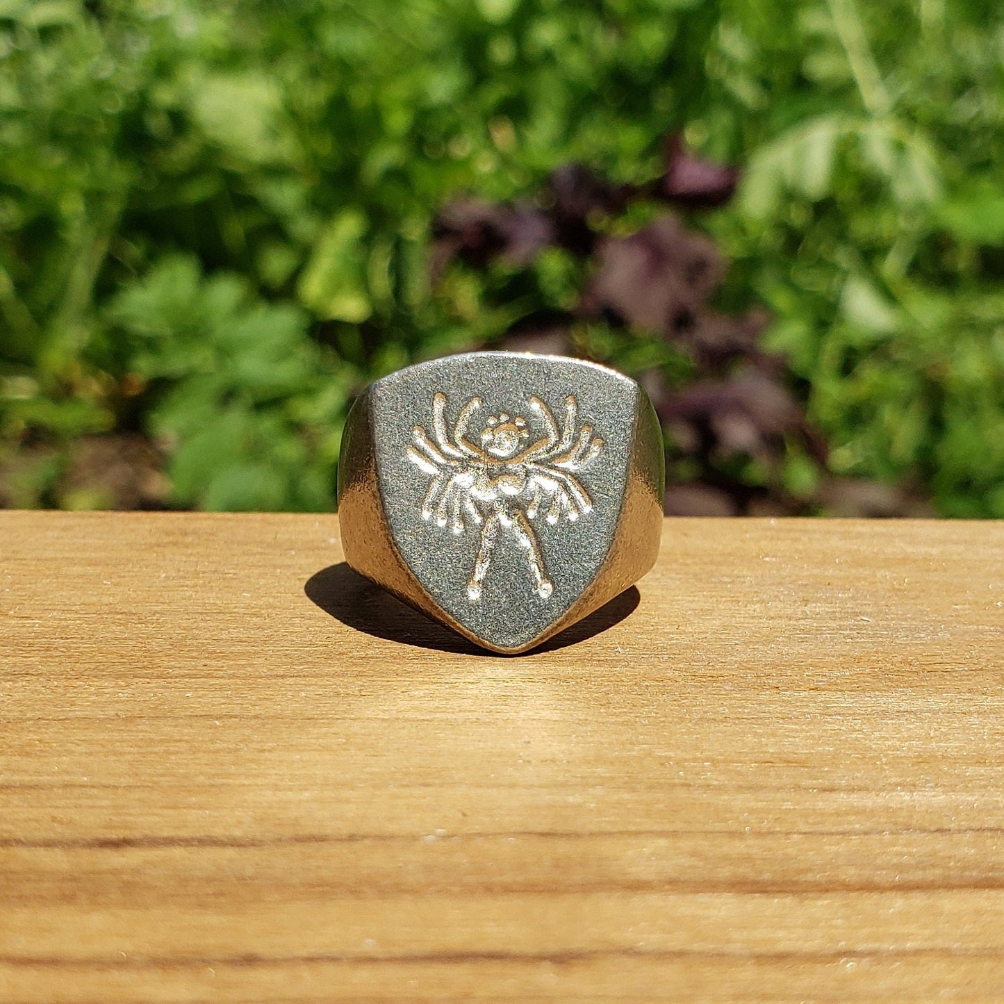 Hecatoncheires wax seal signet ring