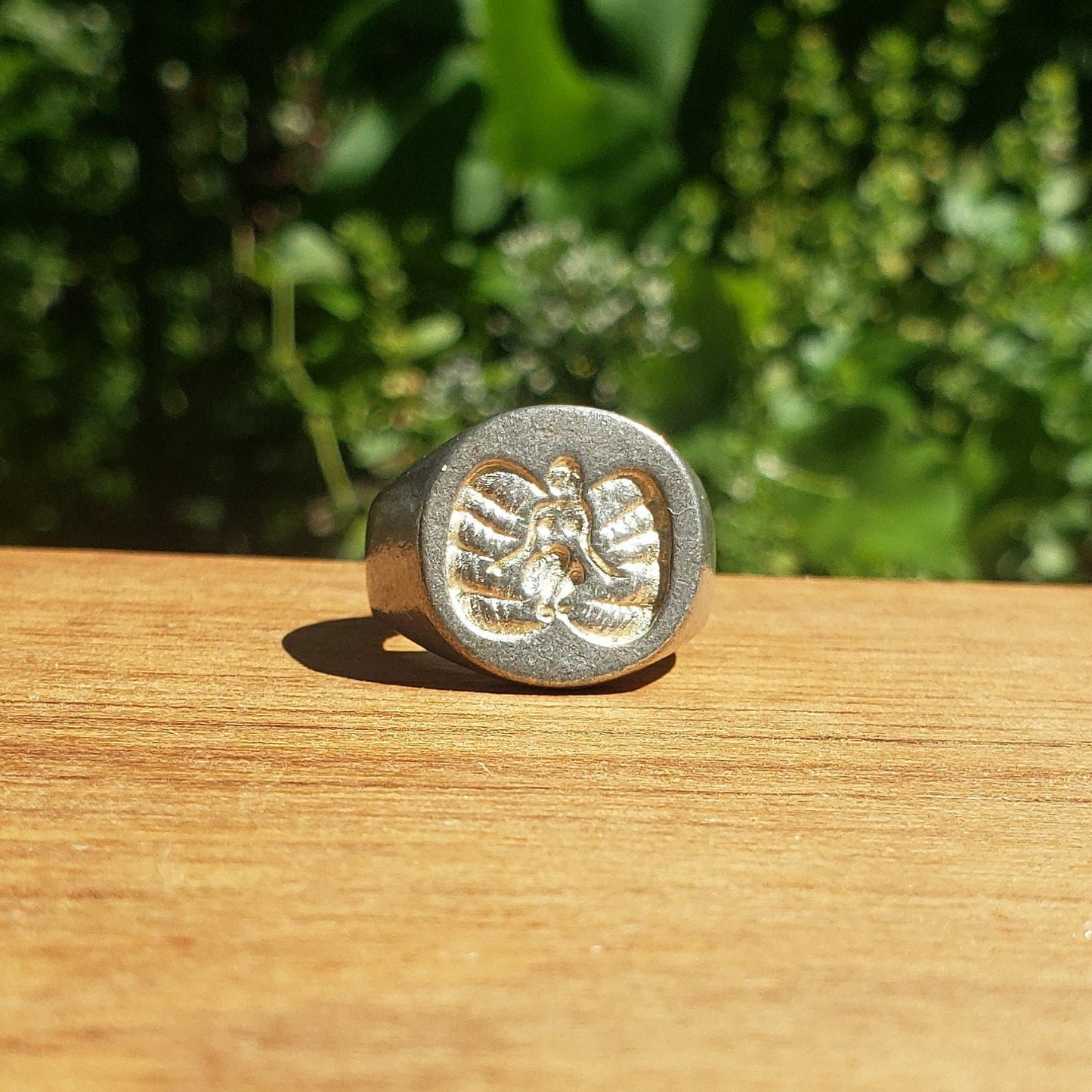 Birth of venus wax seal signet ring