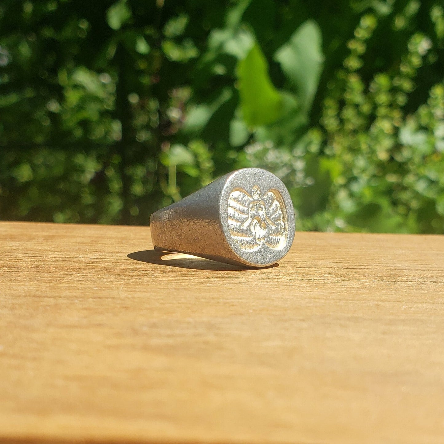 Birth of venus wax seal signet ring