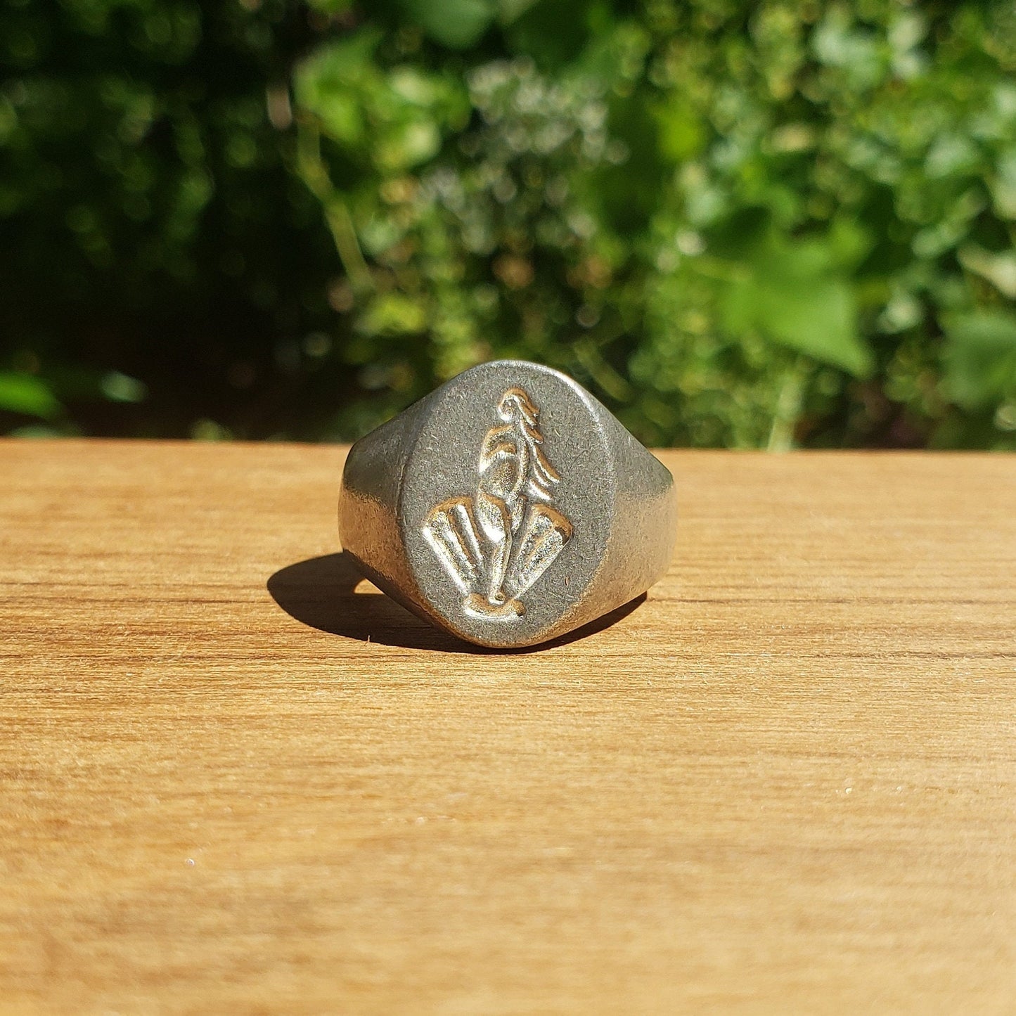 Aphrodite wax seal signet ring