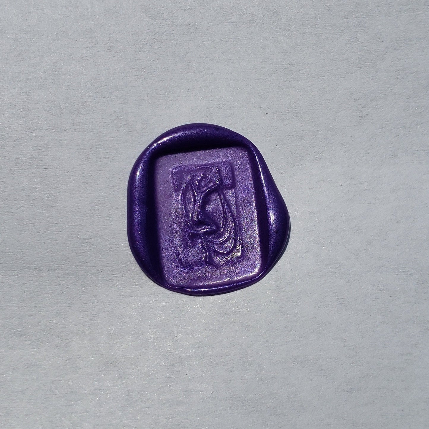 Sleeping Hermaphroditus wax seal signet ring